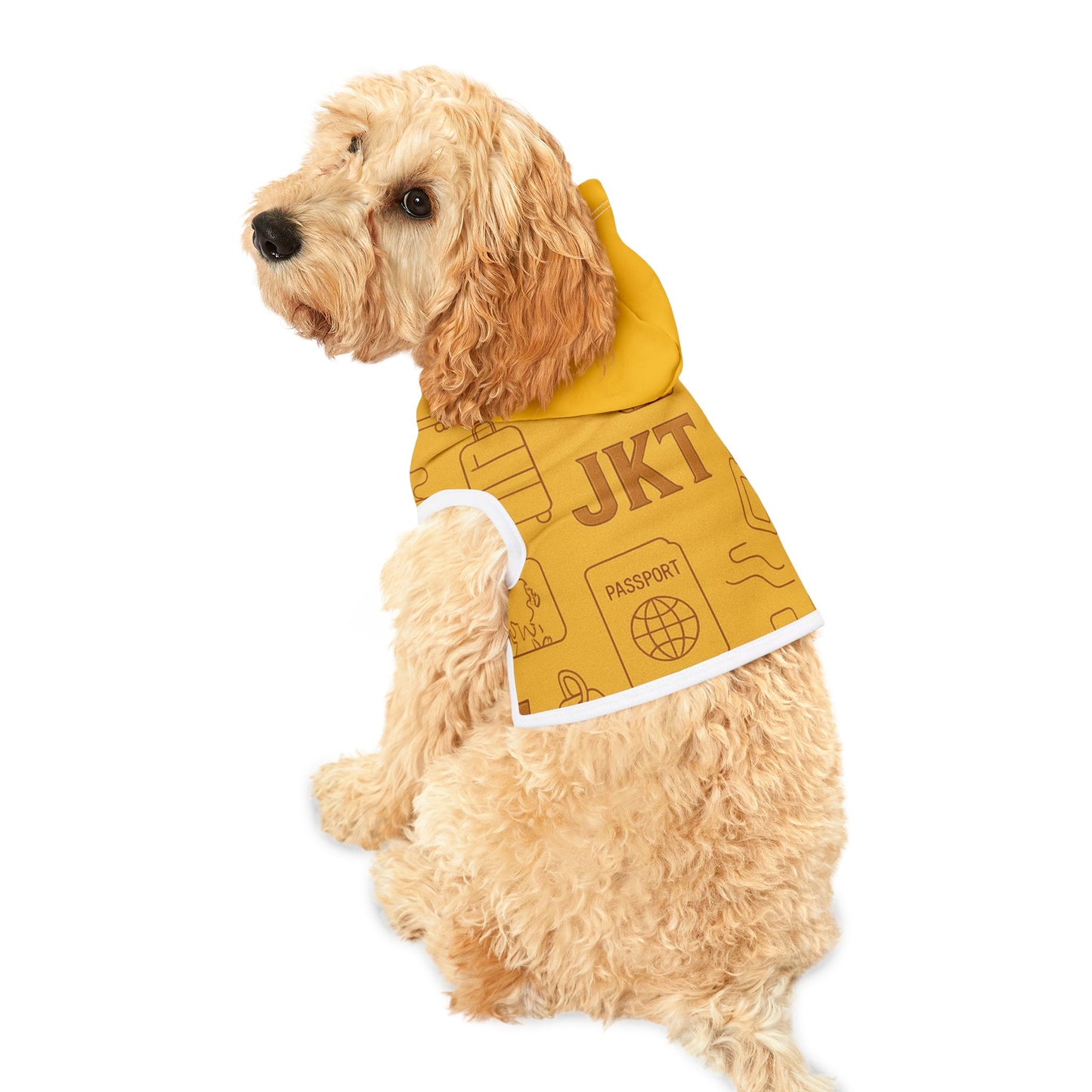 Cozy Travel Pet Hoodie | Cute Dog Pullover