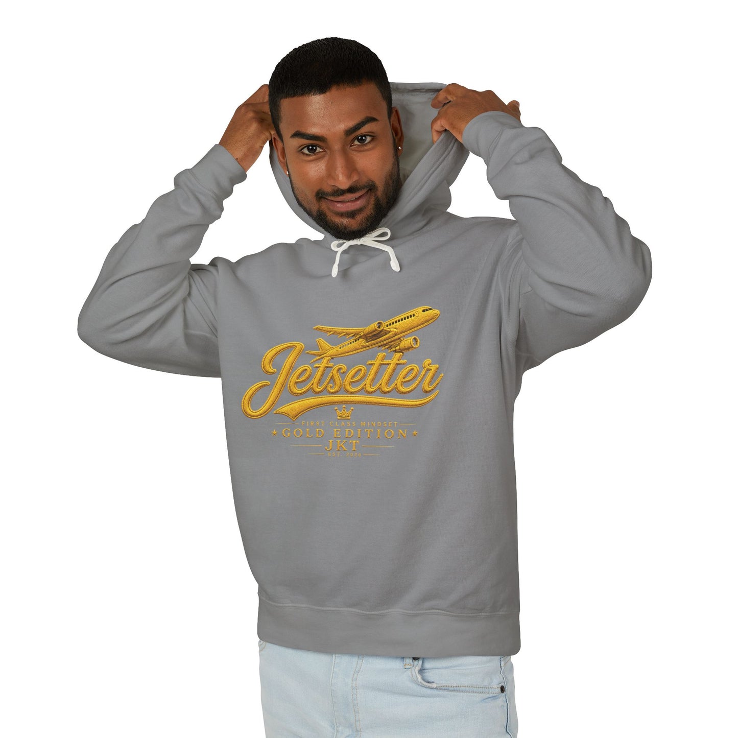 Jetsetter Hoodie | Gold Edition Travel Pullover