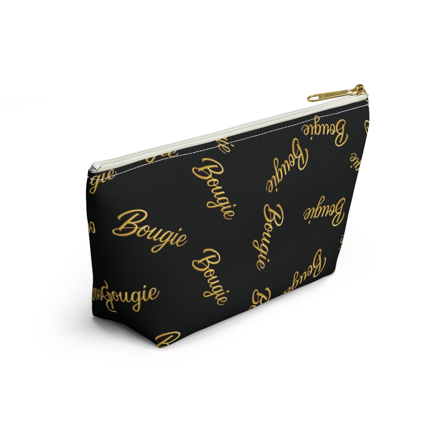 Bougie JusKay Pink Accessory Pouch — T‑Bottom Makeup Bag