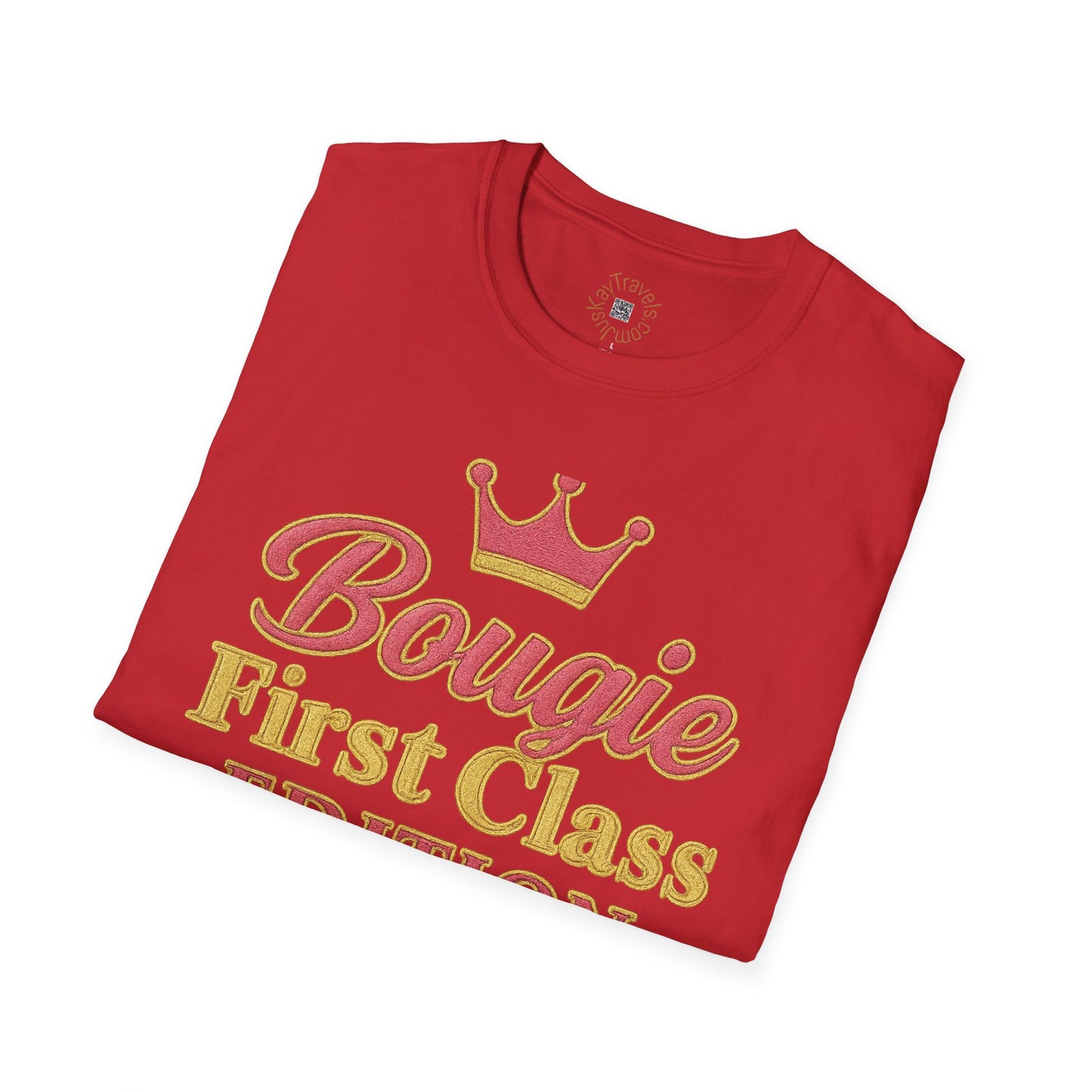Bougie First-Class T-Shirt | Juskay Design, Travel Wear