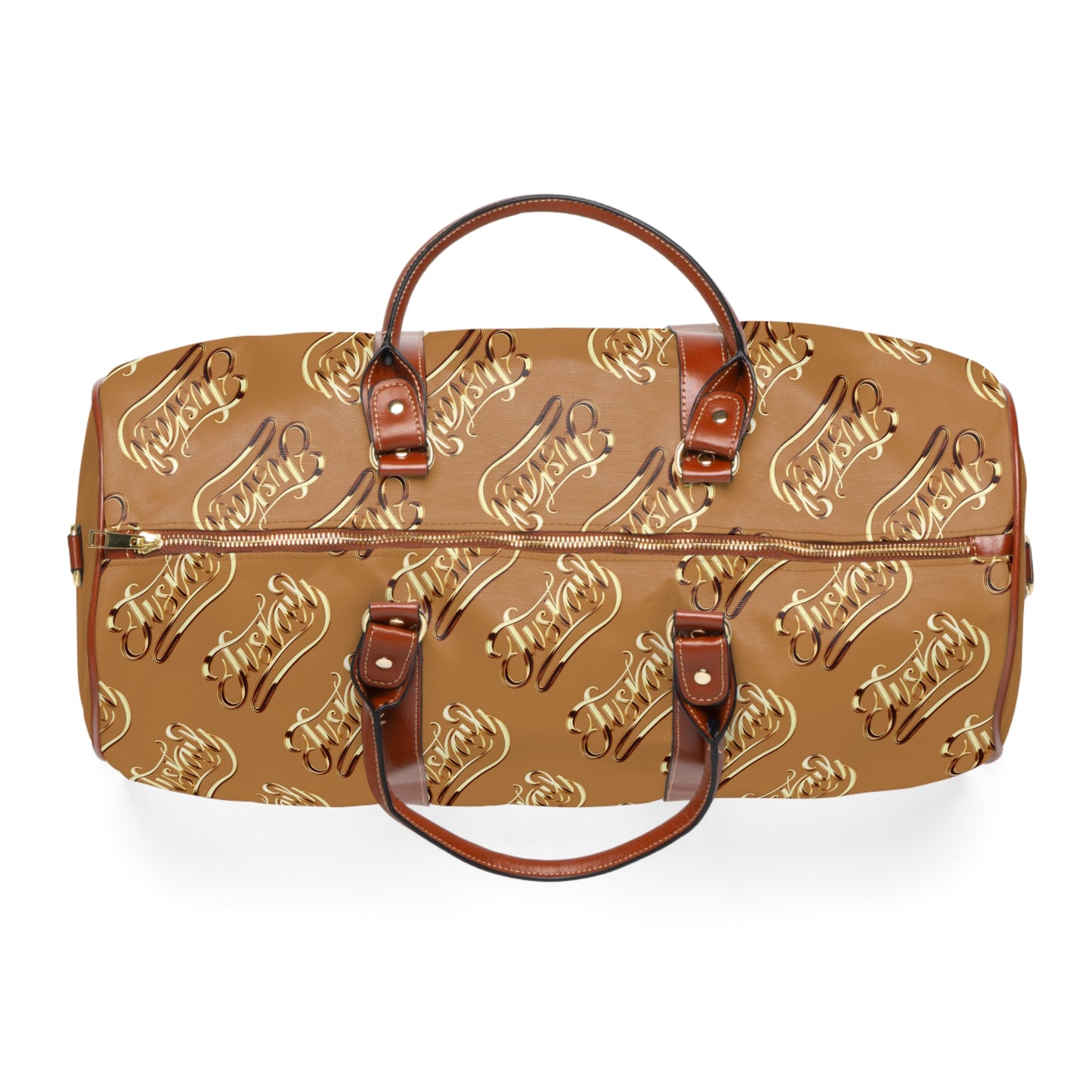 Stylish Travel Bag | JusKay Design (Light Brown)