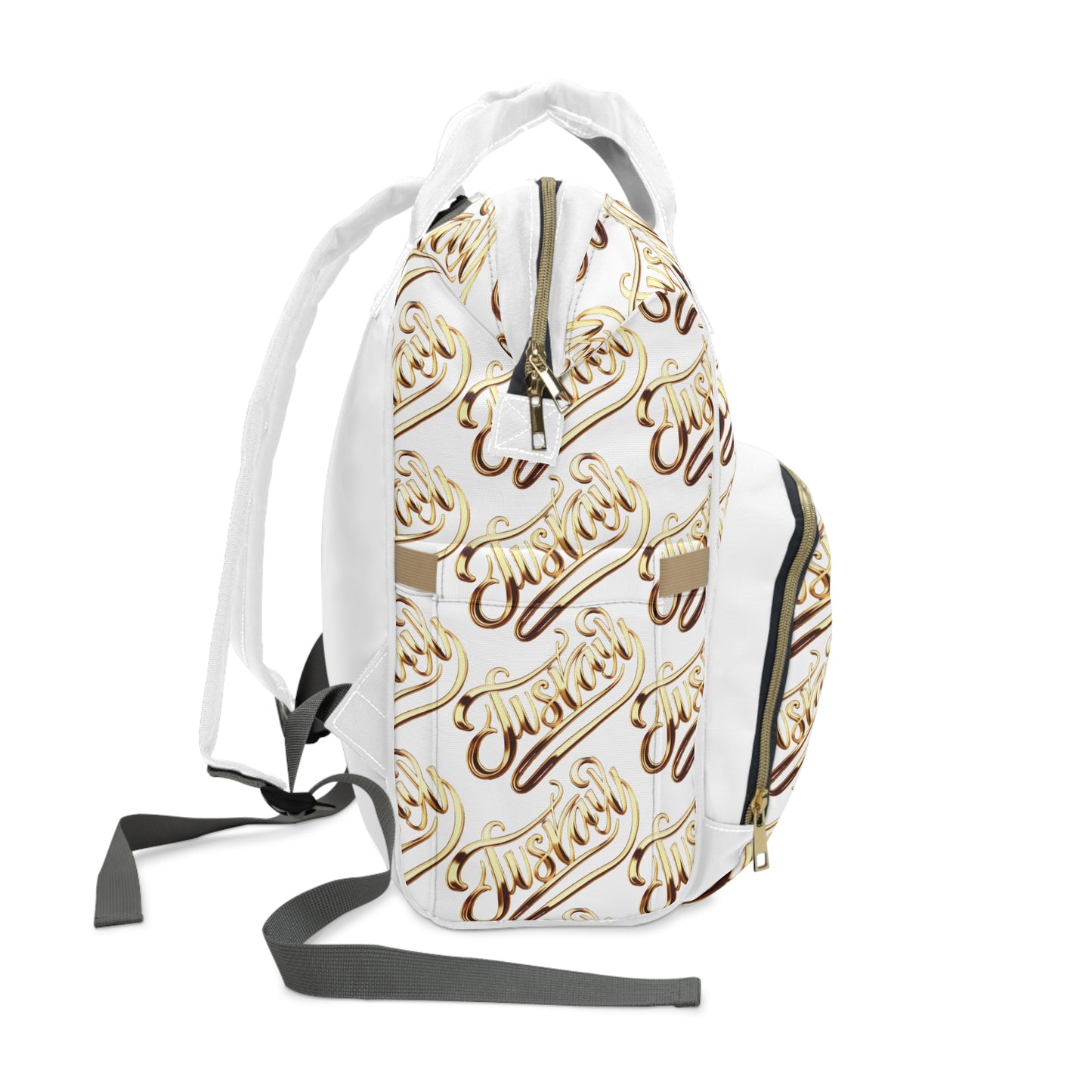 Stylish Travel Diaper Backpack Luxe Pattern | JusKay Design