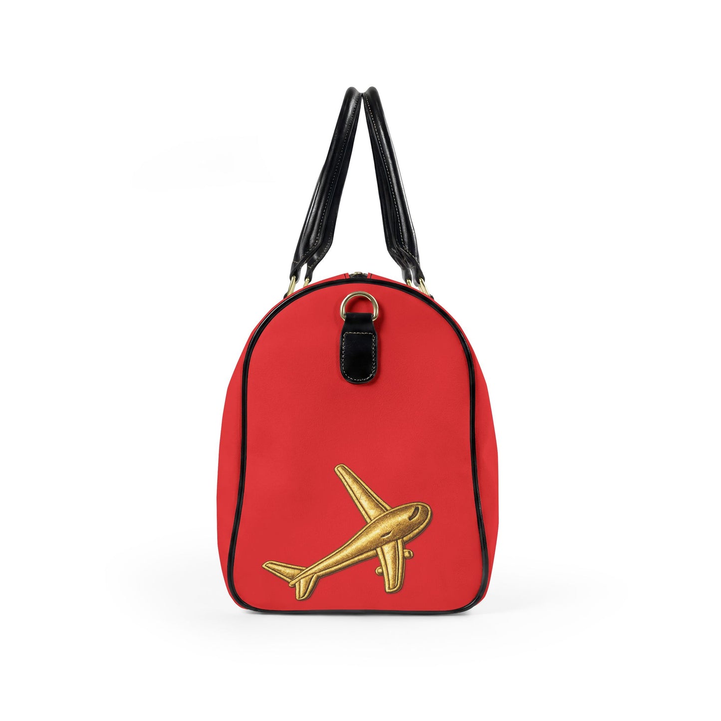Wanderlust Leather Travel Bag — Retro Cupid JusKay Duffel