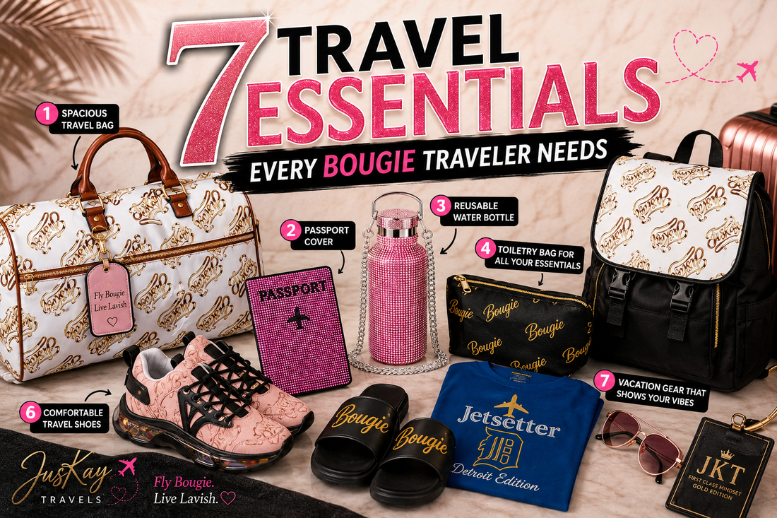 7 Travel Essentials Every Bougie Traveler Needs✈️✨