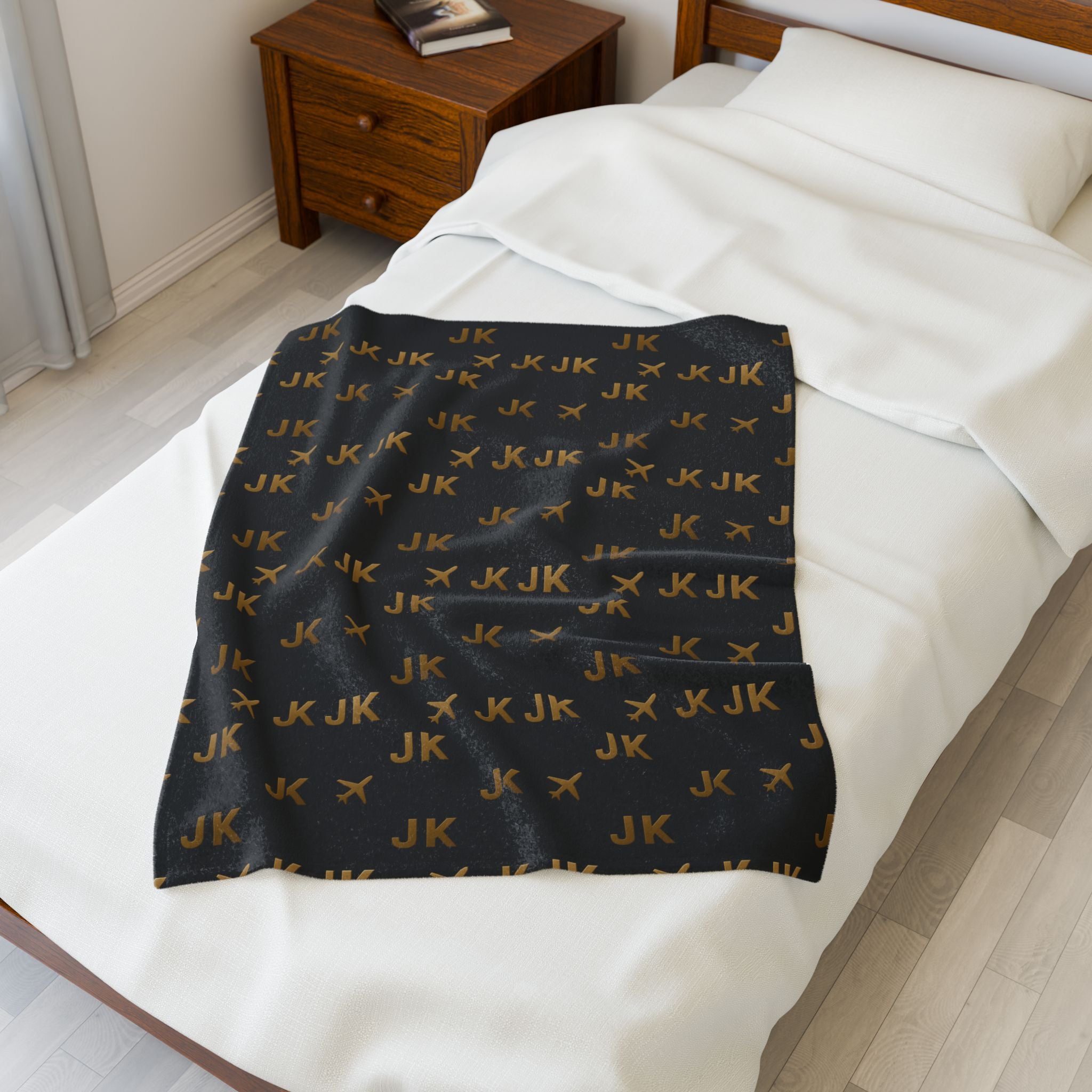 JusKay Travels Plush Blanket