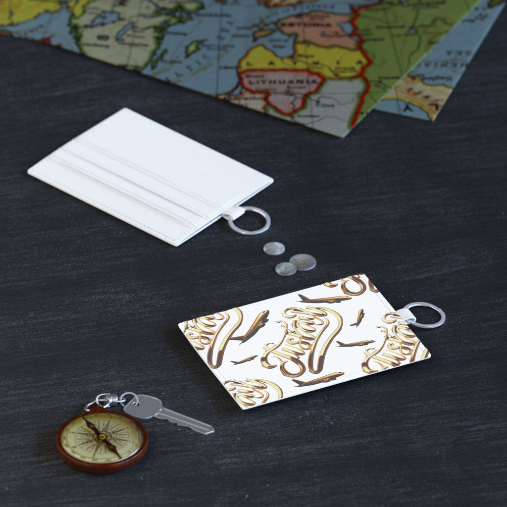 Card Holder Saffiano Leather- Designed by Juskay