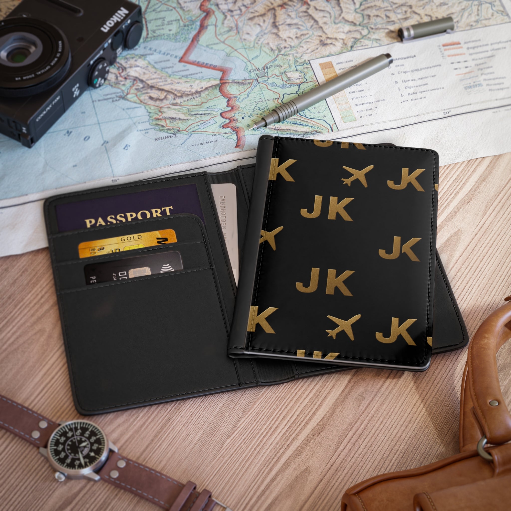 Passport Cover Juskay Design, Travel Accessory