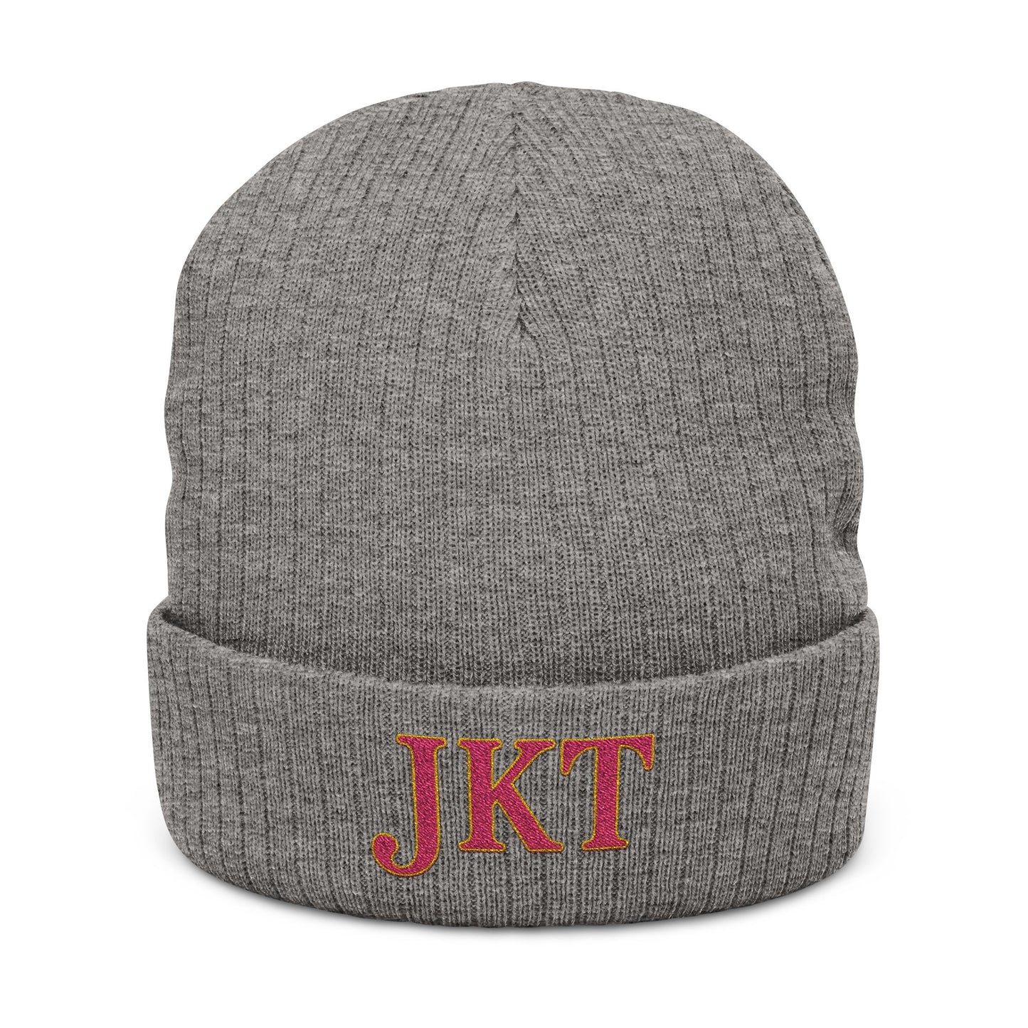 Beanie — Ribbed Knit Cuffed Hat - JusKay Design