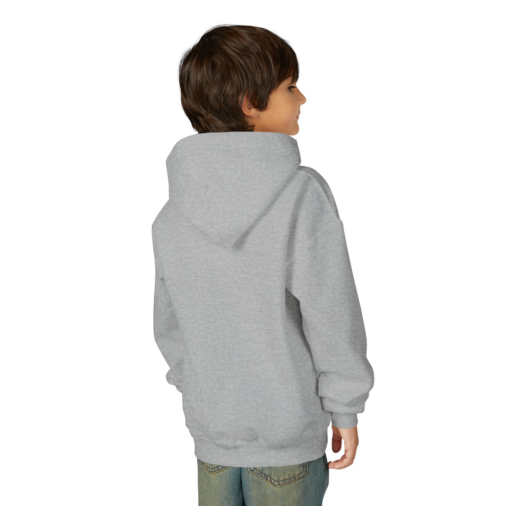 Youth Hooded Sweatshirt with Juskay Design