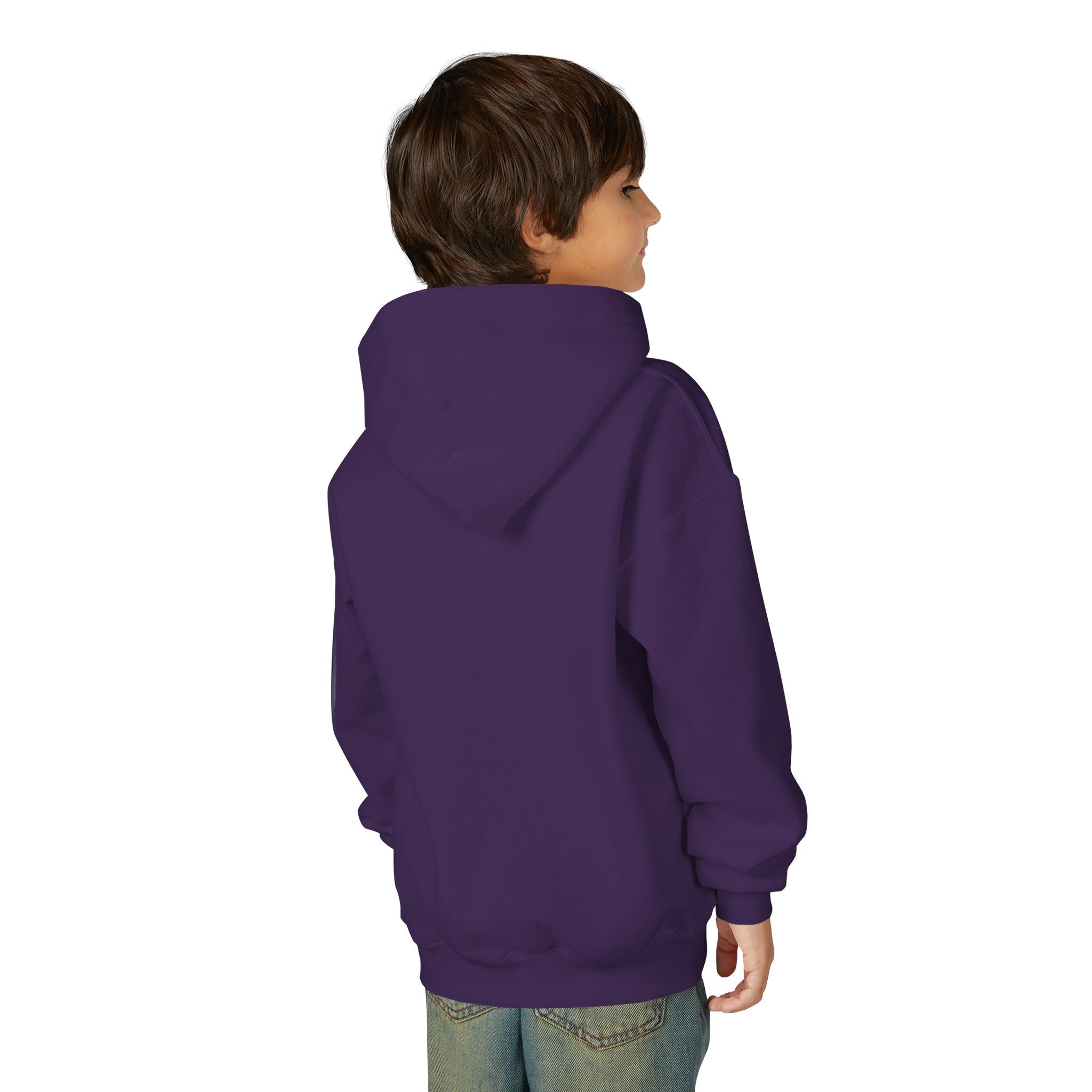 Youth Hooded Sweatshirt with Juskay Design