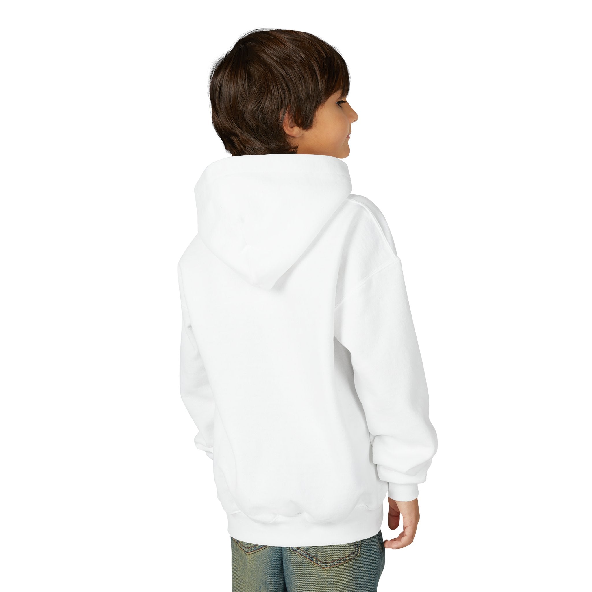 Youth Hooded Sweatshirt with Juskay Design