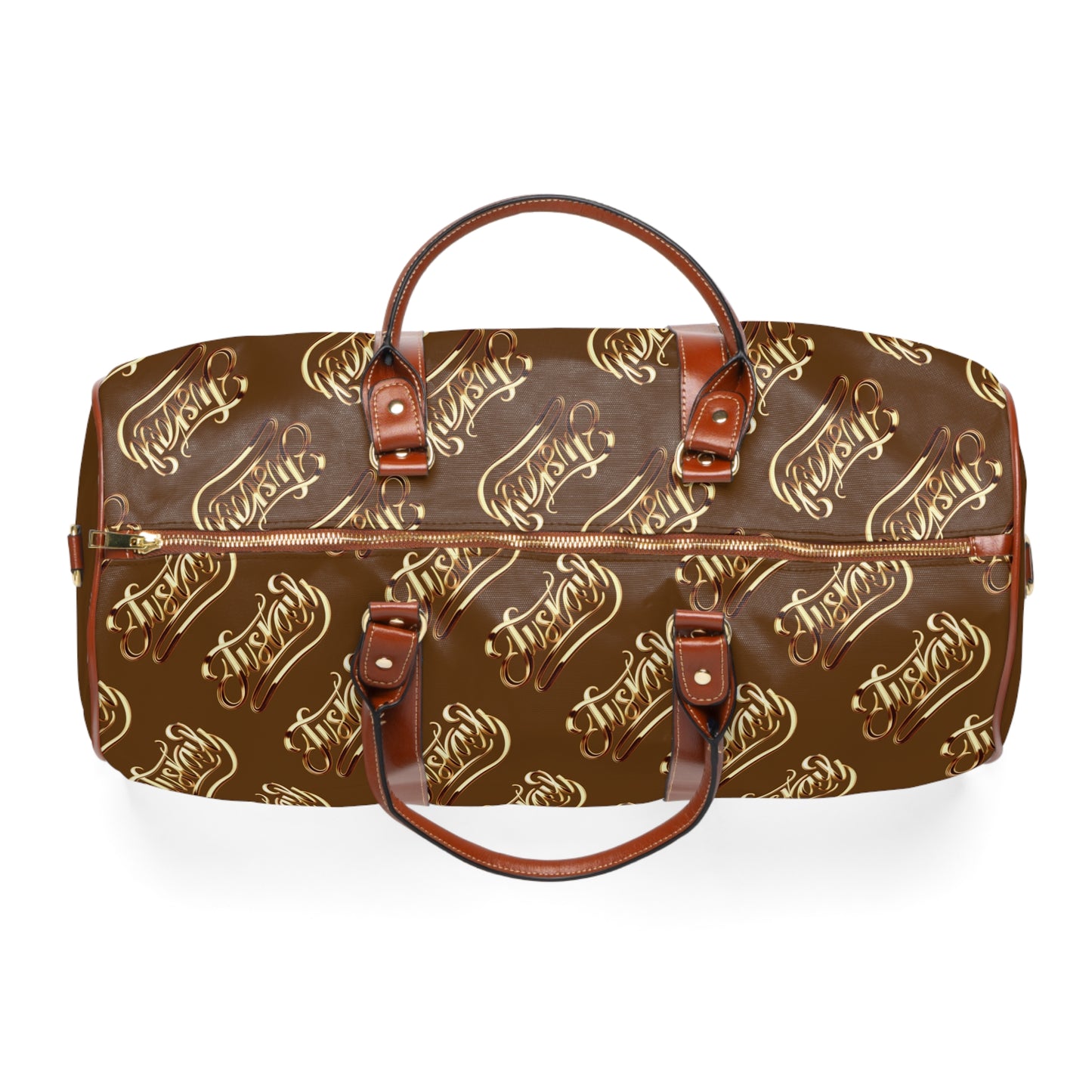 Stylish Travel Bag | JusKay Design (Brown)