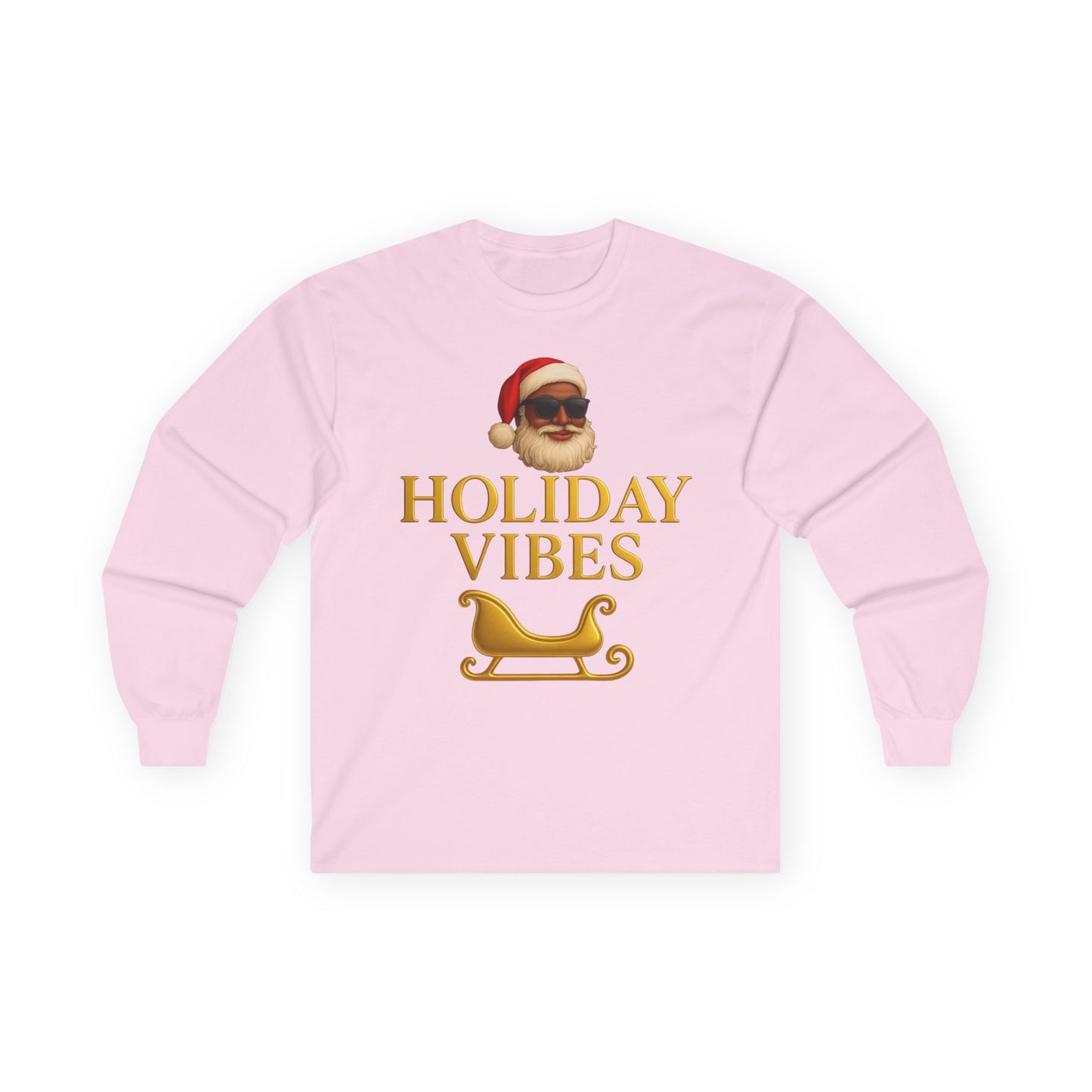 Holiday Vibes Long Sleeve Tee | Juskay Design
