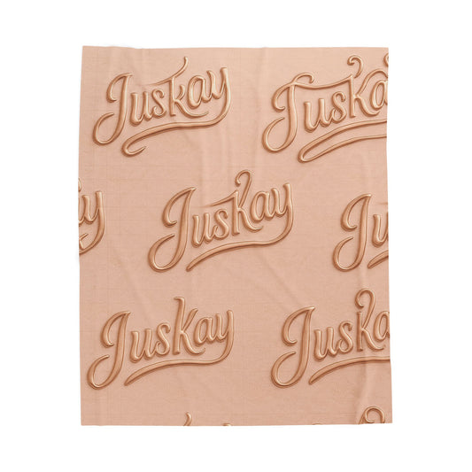 Plush Travel Blanket - Juskay Design