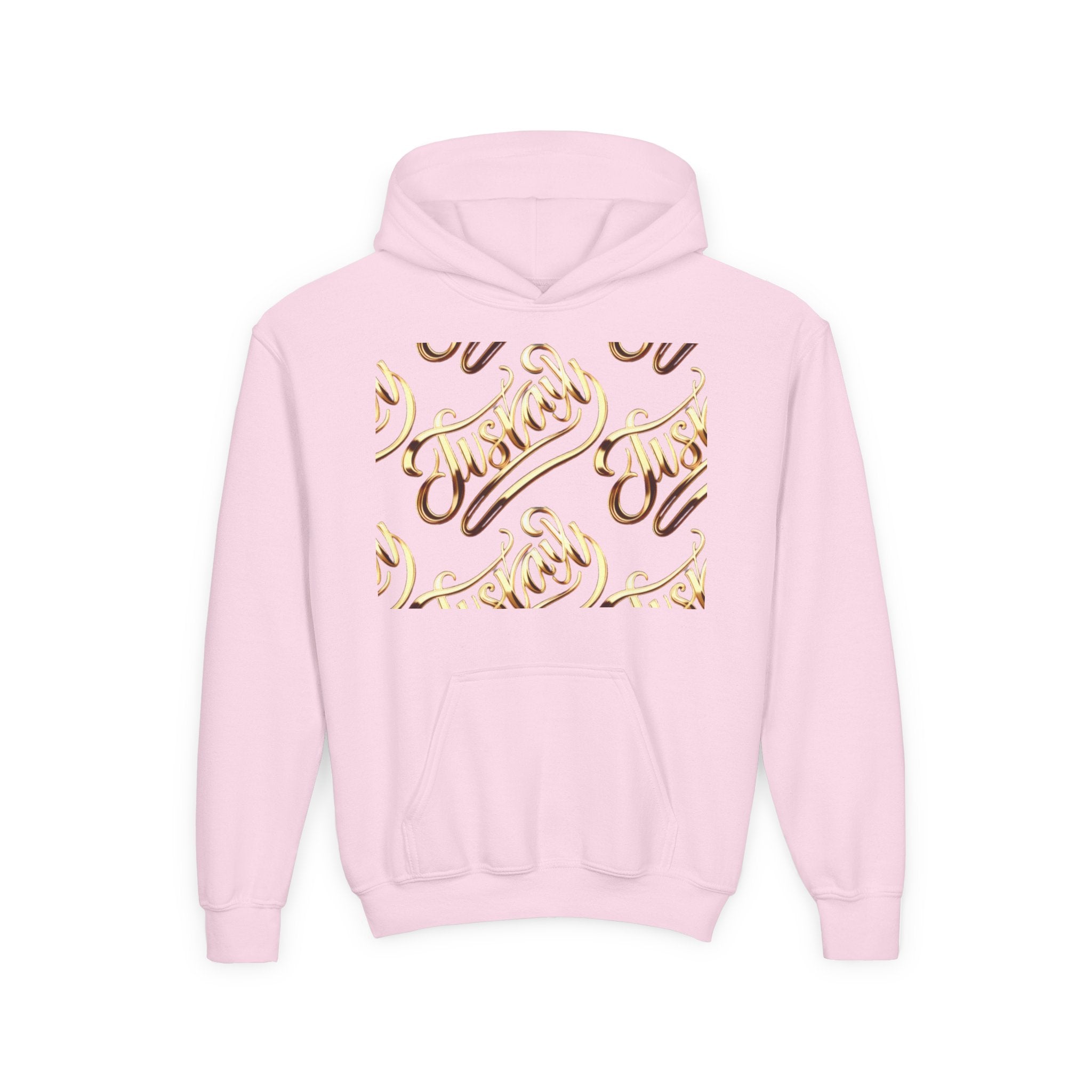 Youth Hooded Sweatshirt with Juskay Design