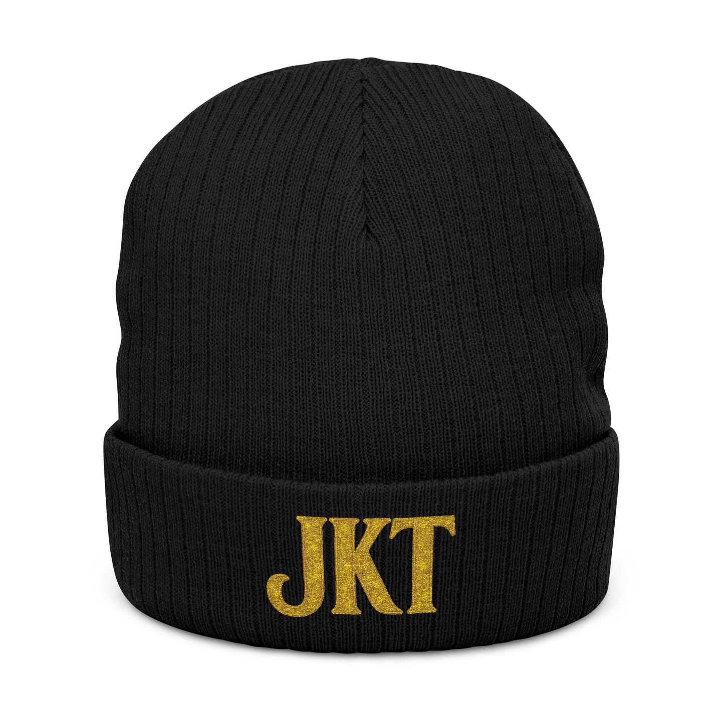 Beanie — Ribbed Knit Cuffed Hat - JusKay Design