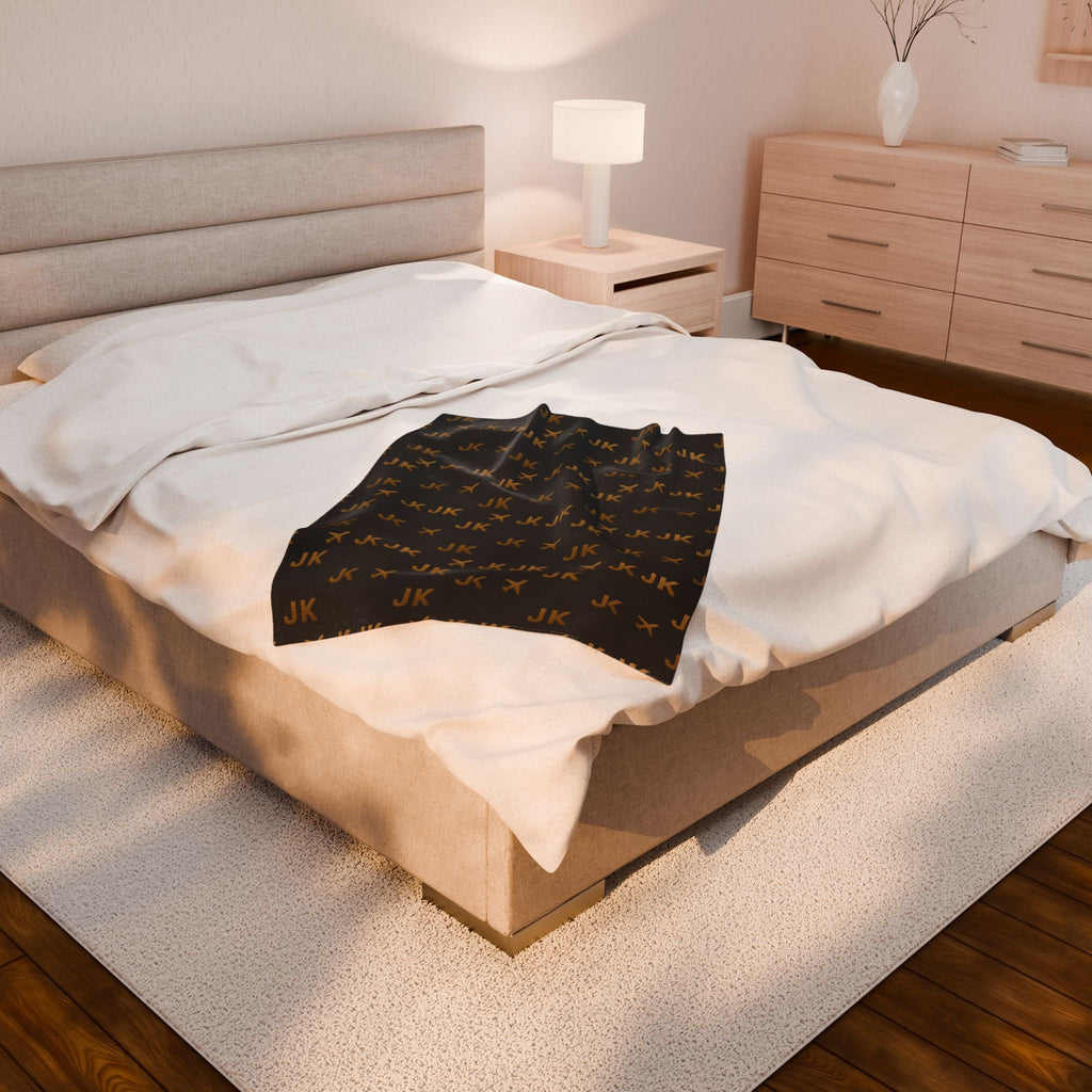 JusKay Travels Plush Blanket