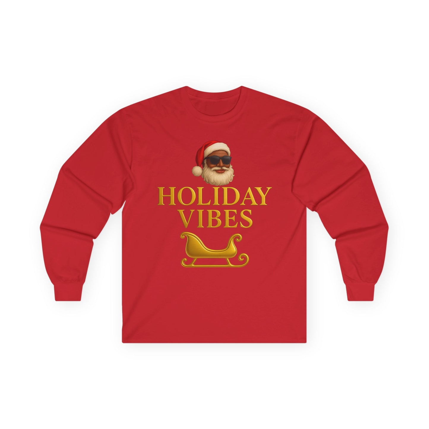 Holiday Vibes Long Sleeve Tee | Juskay Design