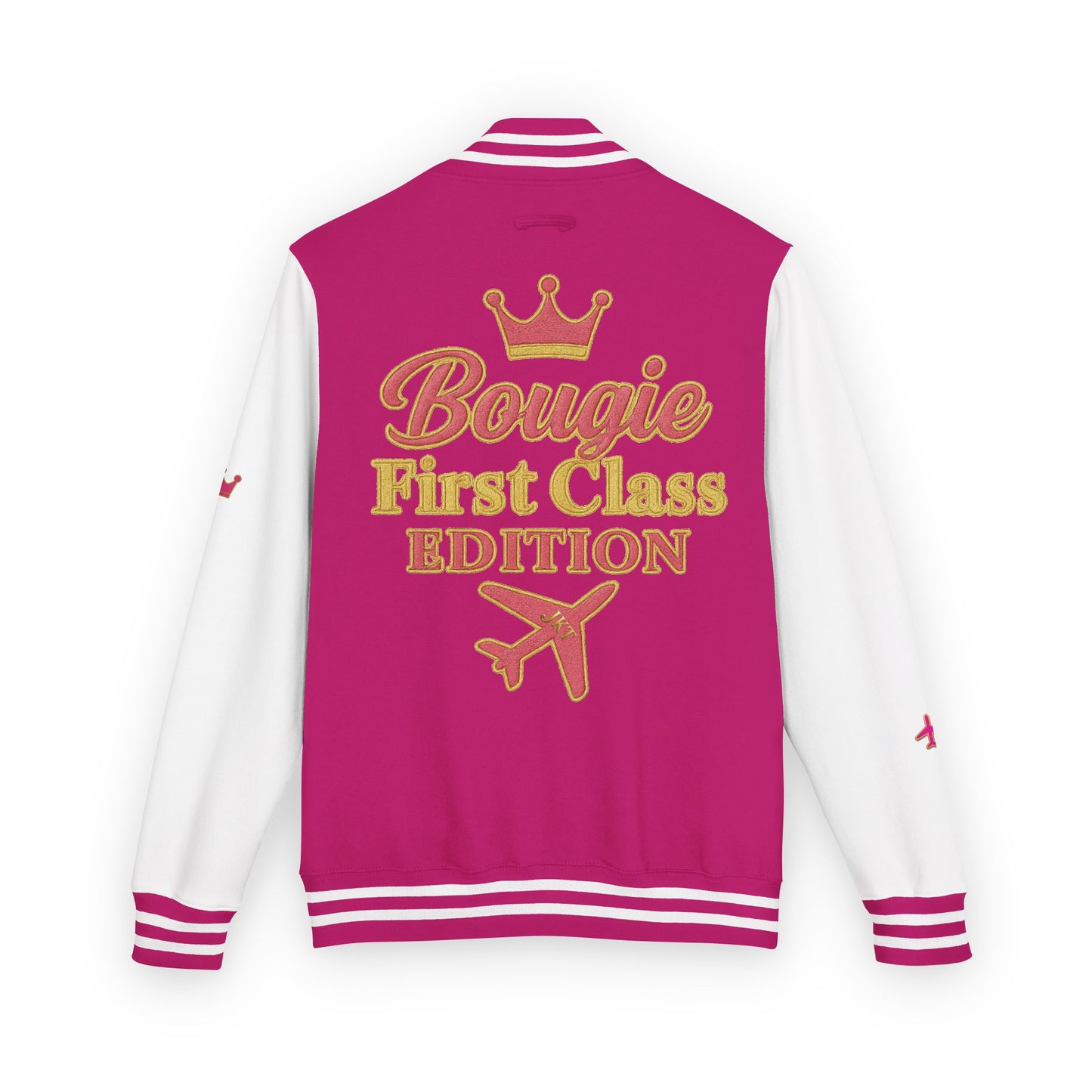 Bougie | First Class Edition | Heavyweight Letterman Jacket | JusKay Design