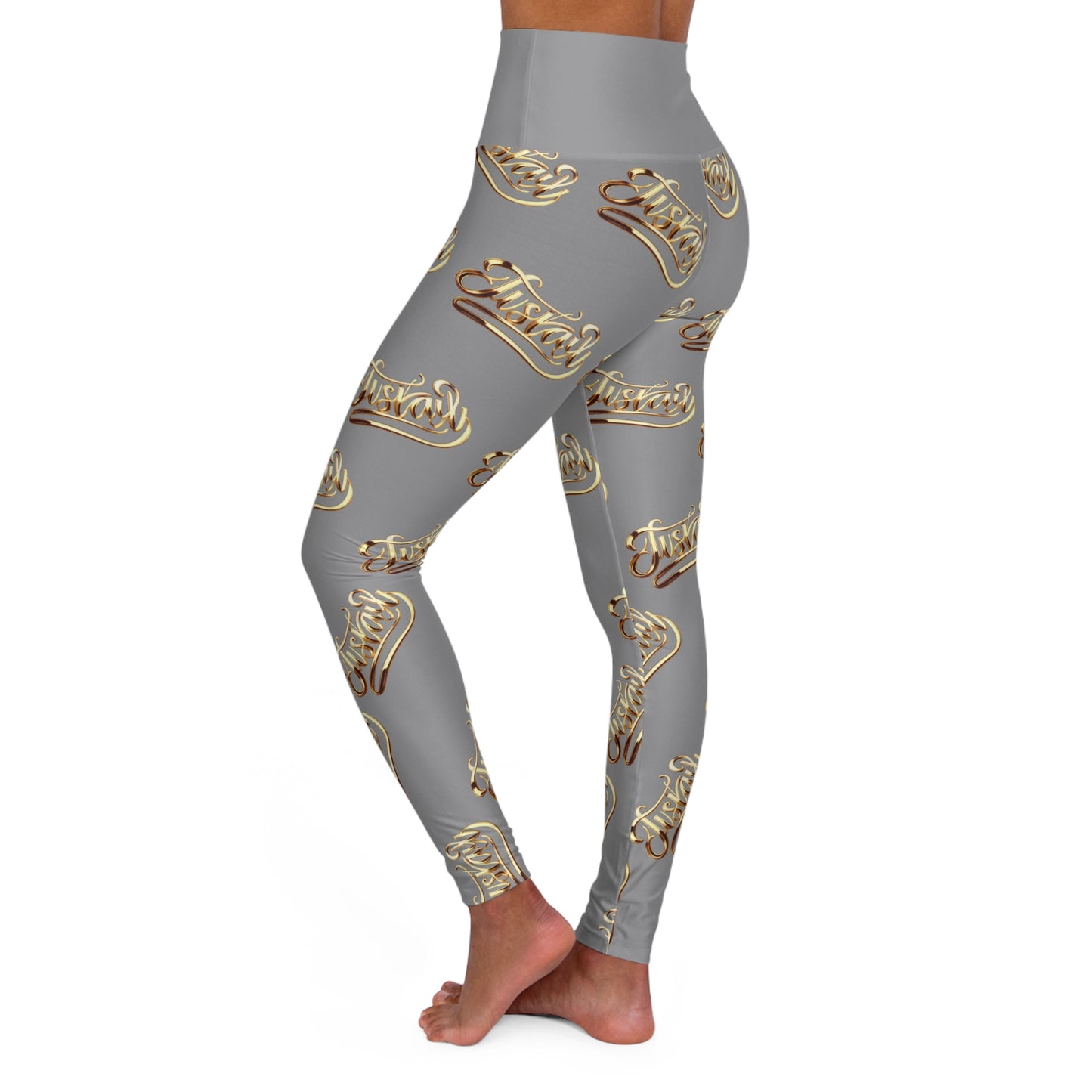 Stylish High Waisted Yoga Leggings | JusKay Design