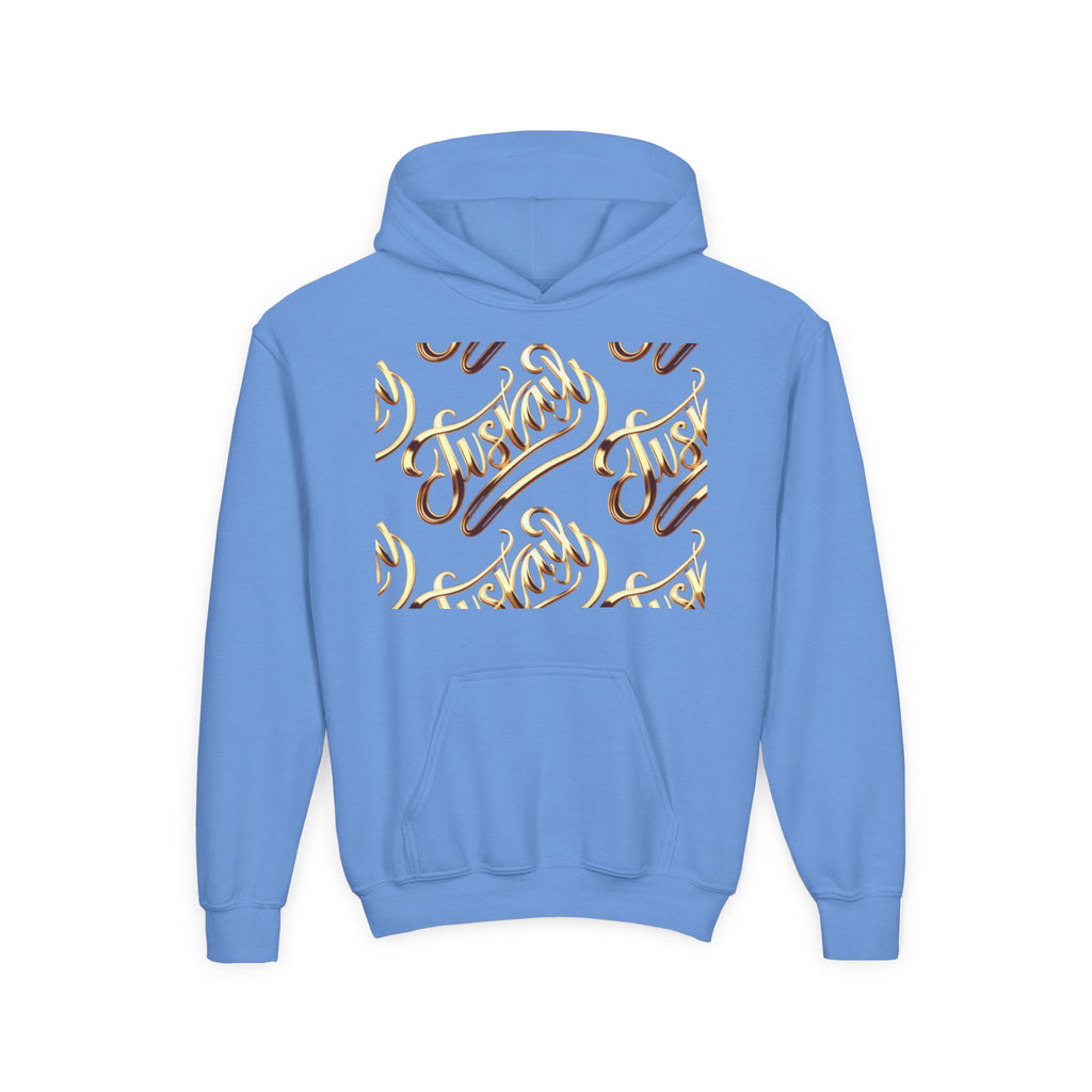 Youth Hooded Sweatshirt with Juskay Design