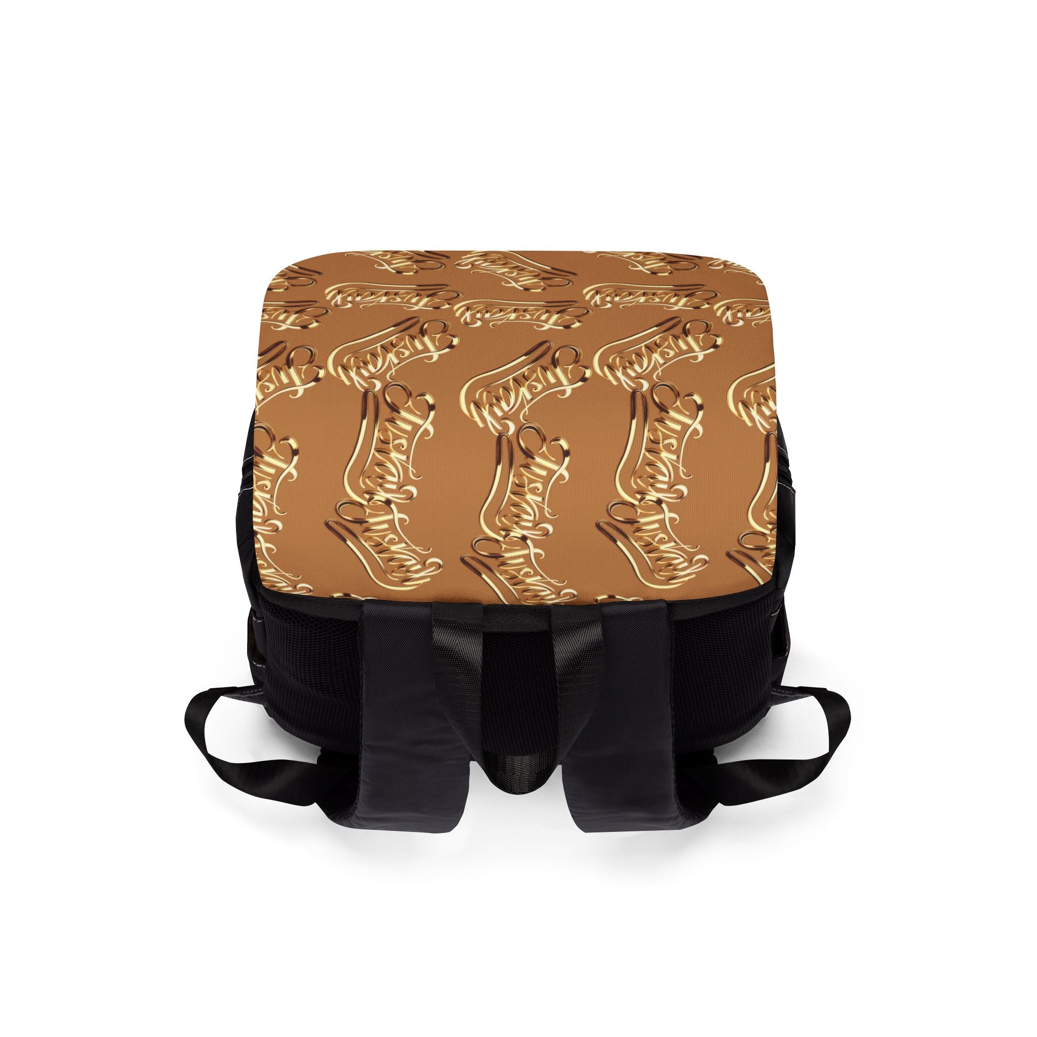 Shoulder Backpack - Juskay Design (Light Brown)