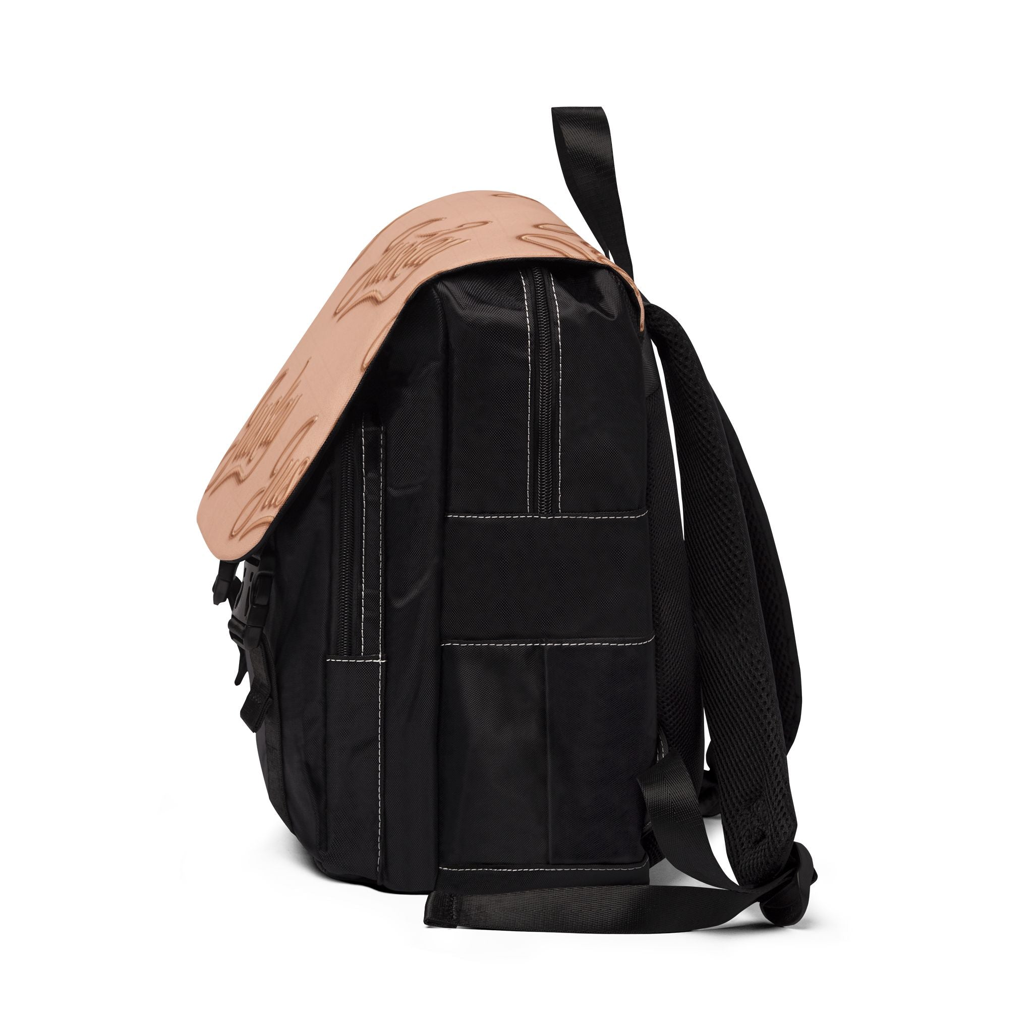 Shoulder Backpack - Juskay Design (Light Brown)