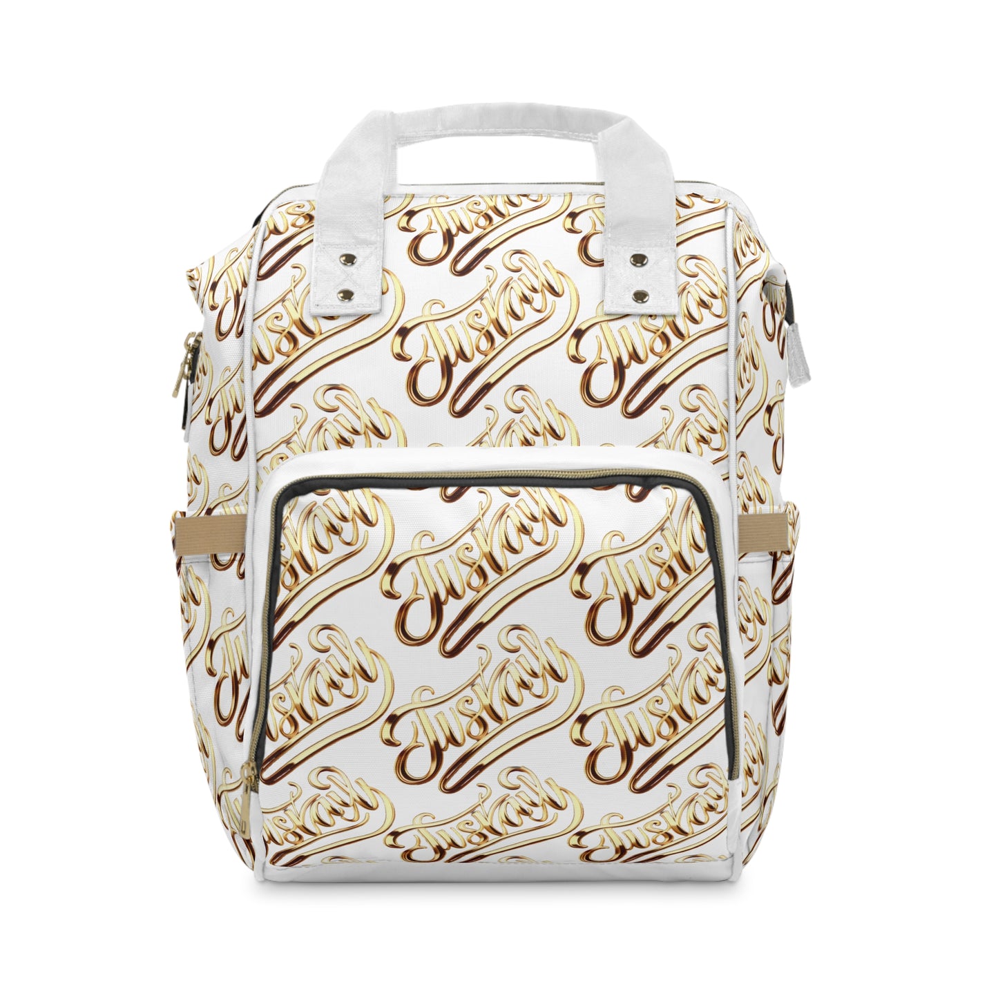 Stylish Travel Diaper Backpack Luxe Pattern | JusKay Design
