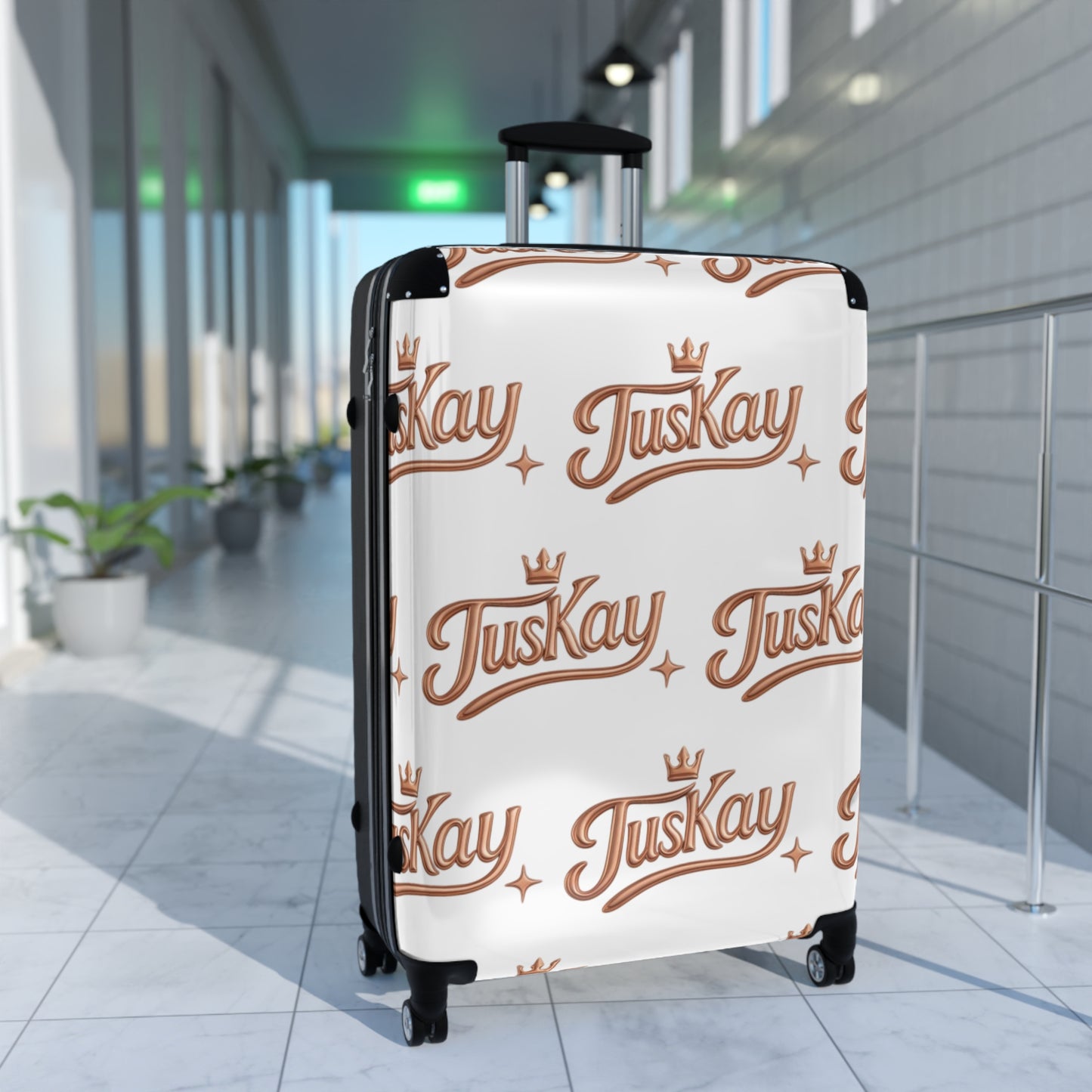 Luxe Pattern Luggage Cover | JusKay Design