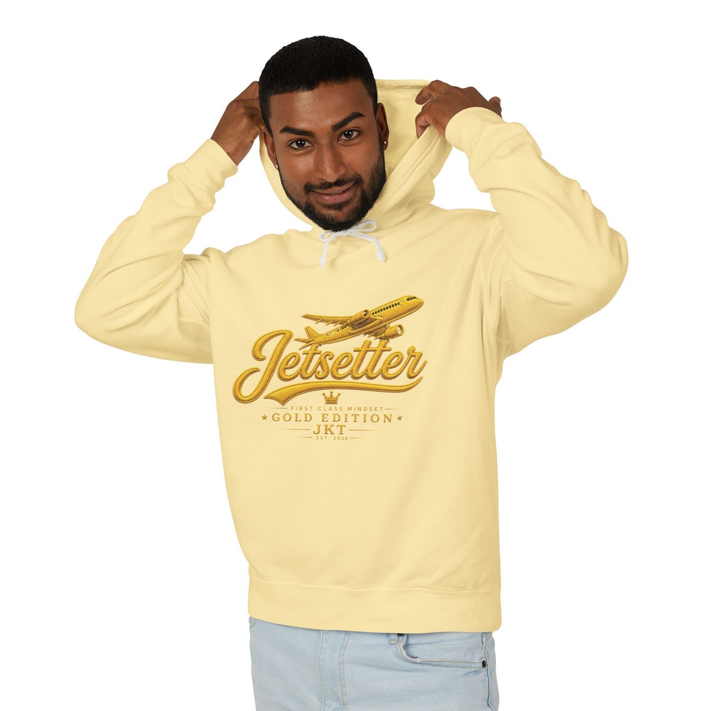 Jetsetter Hoodie | Gold Edition Travel Pullover
