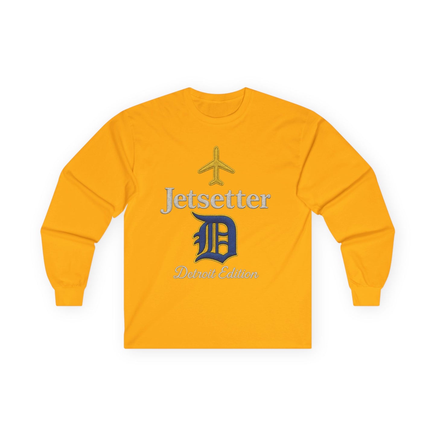 Jetsetter Detroit Long Sleeve Tee - JusKay Design