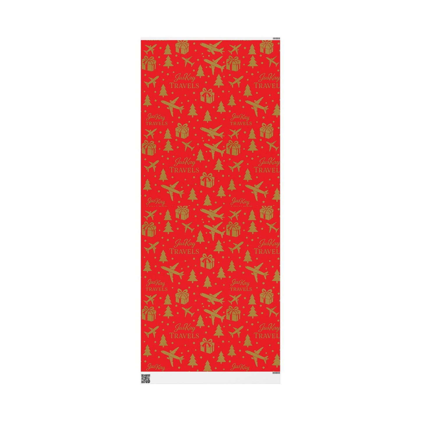 Christmas | Holiday Wrapping Paper | JusKay Travels Design