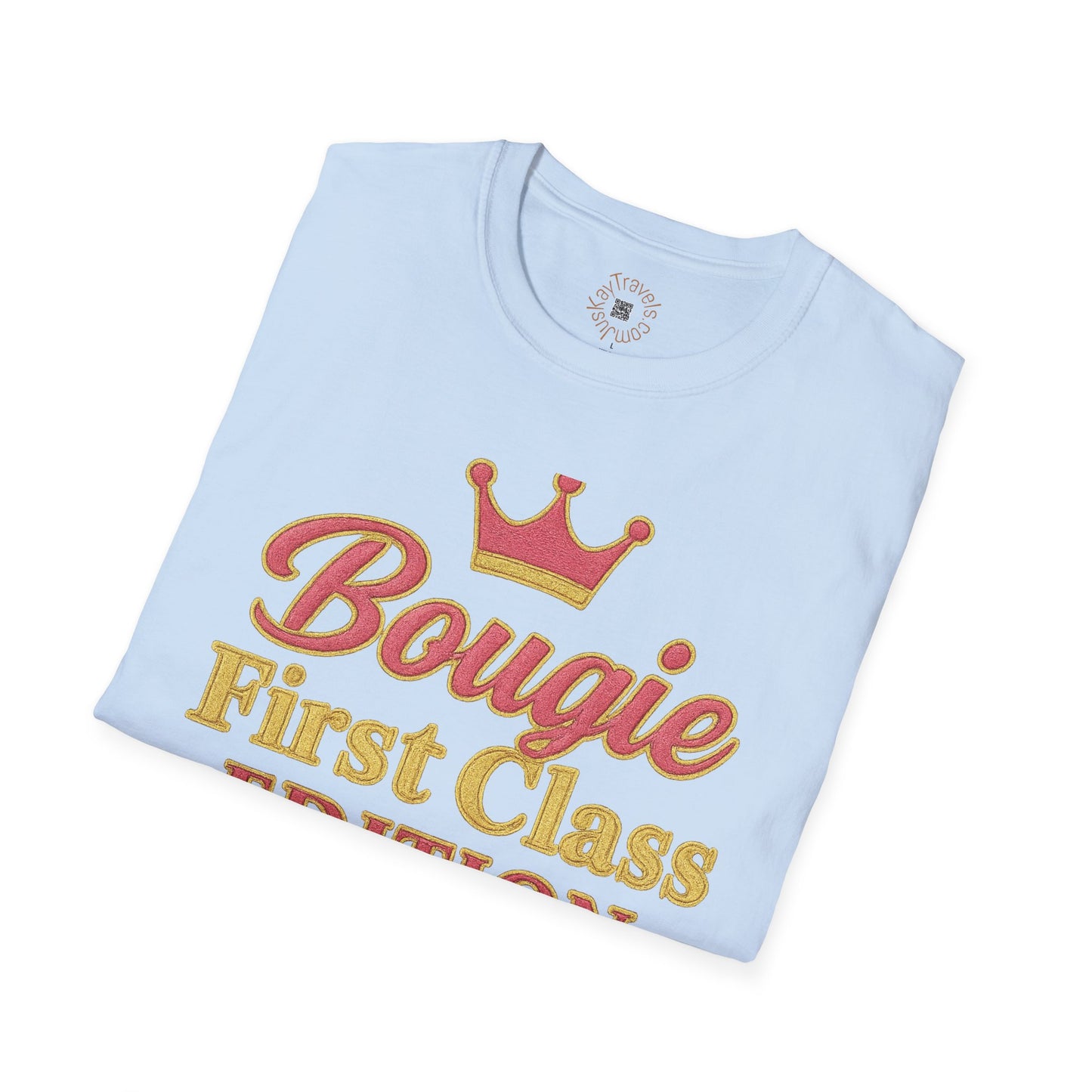 Bougie First-Class T-Shirt | Juskay Design, Travel Wear