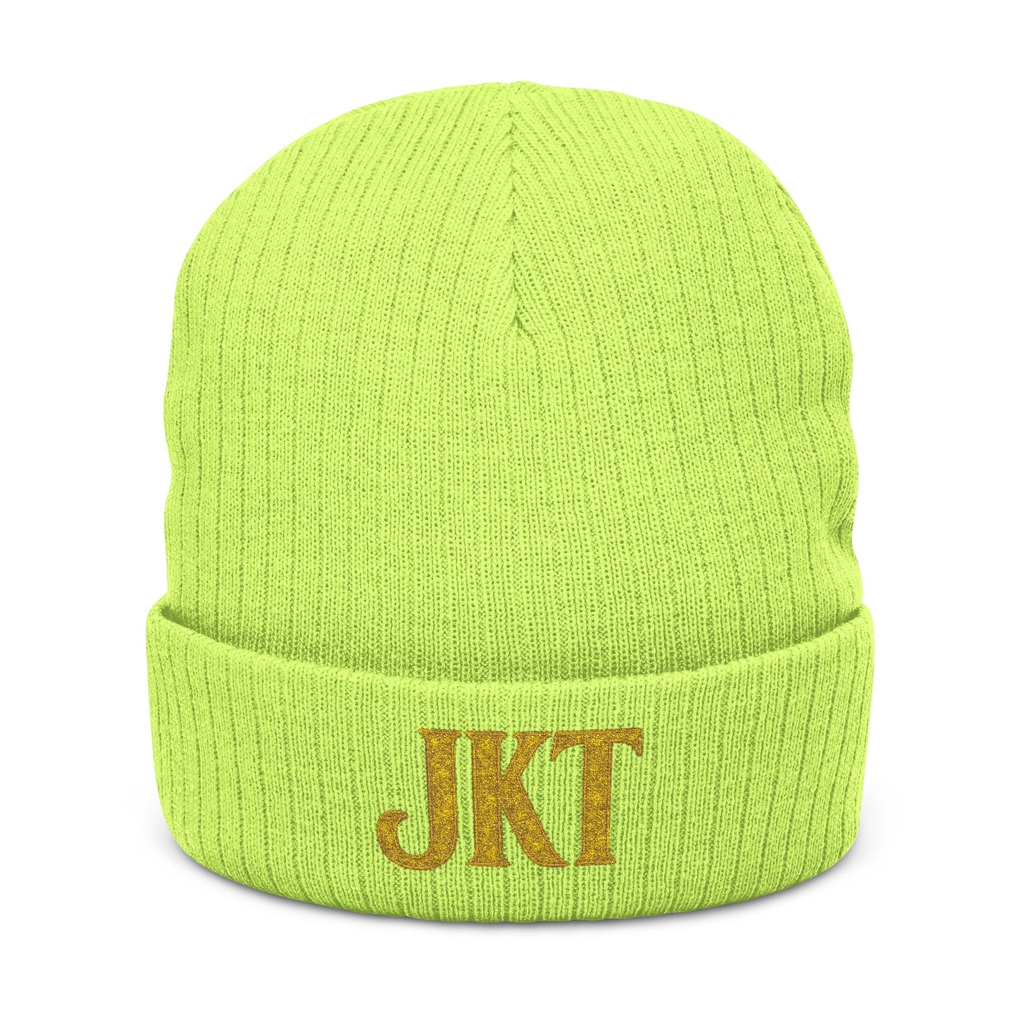 Beanie — Ribbed Knit Cuffed Hat - JusKay Design