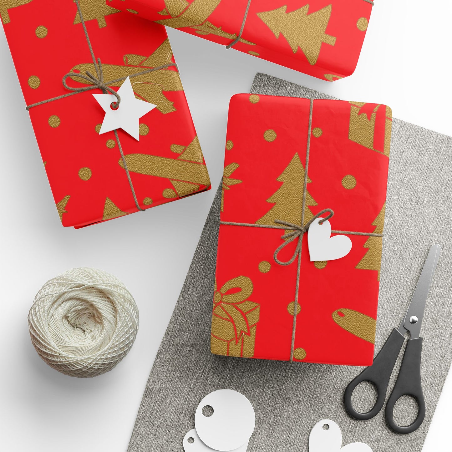 Christmas | Holiday Wrapping Paper | JusKay Travels Design