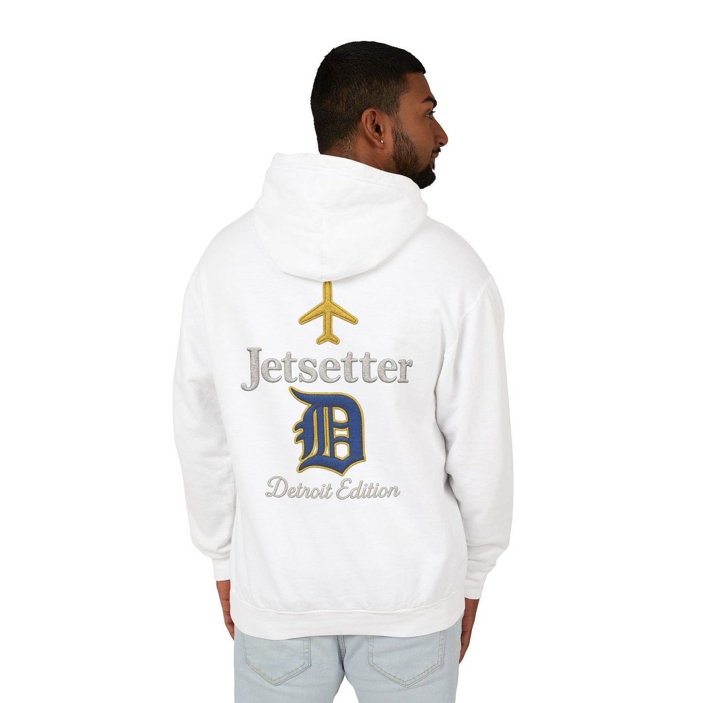 Jetsetter Hoodie | Detroit Edition - Michigan Map Travel Pullover