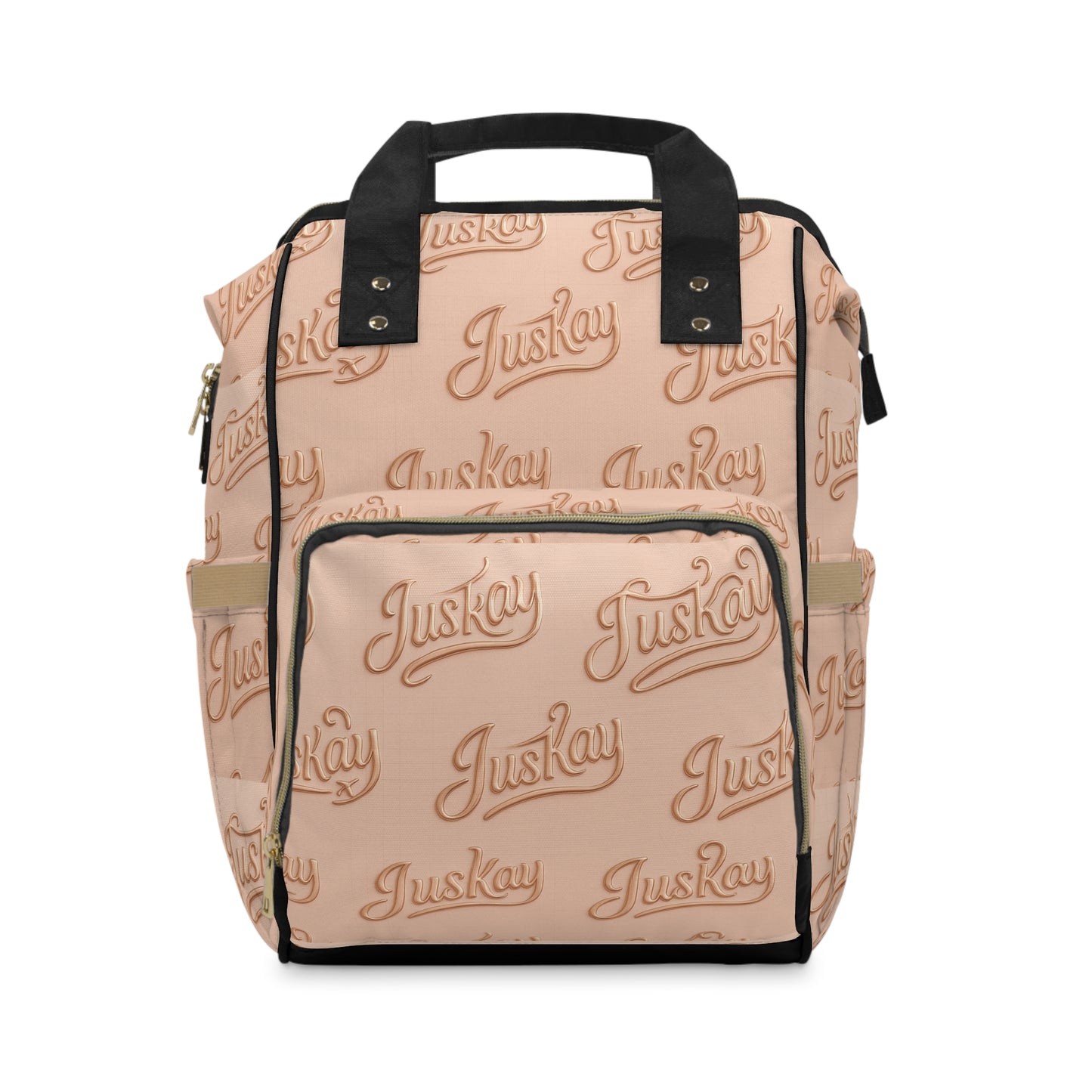 Stylish Travel Diaper Backpack Luxe Pattern | JusKay Design