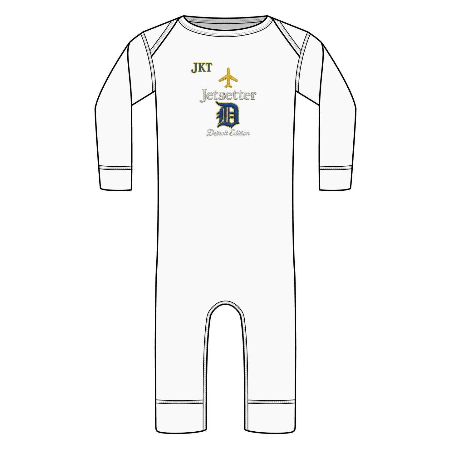 Jetsetter Infant Bodysuit - Travel Themed Baby Outfit