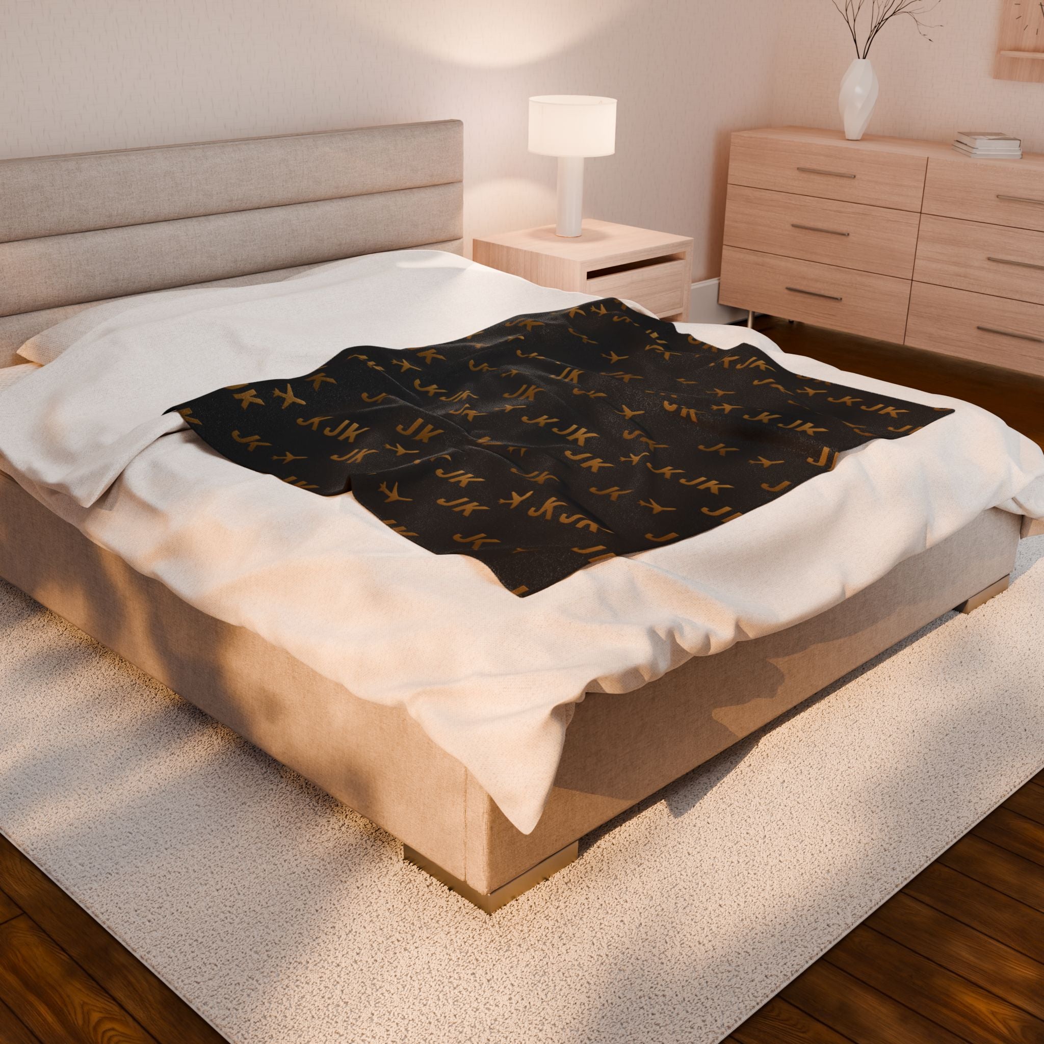 JusKay Travels Plush Blanket