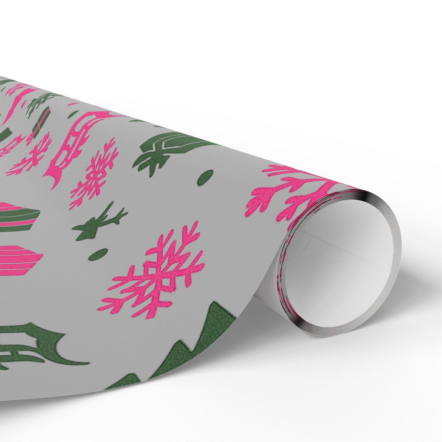 Michigan | Holiday Wrapping Paper | JusKay Travels Design