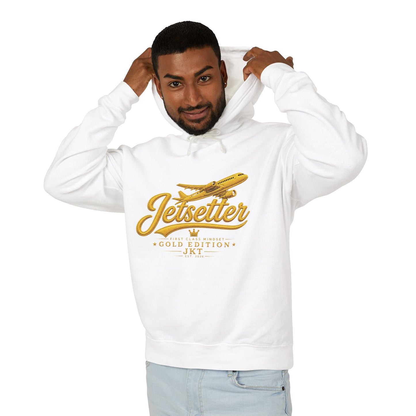 Jetsetter Hoodie | Gold Edition Travel Pullover