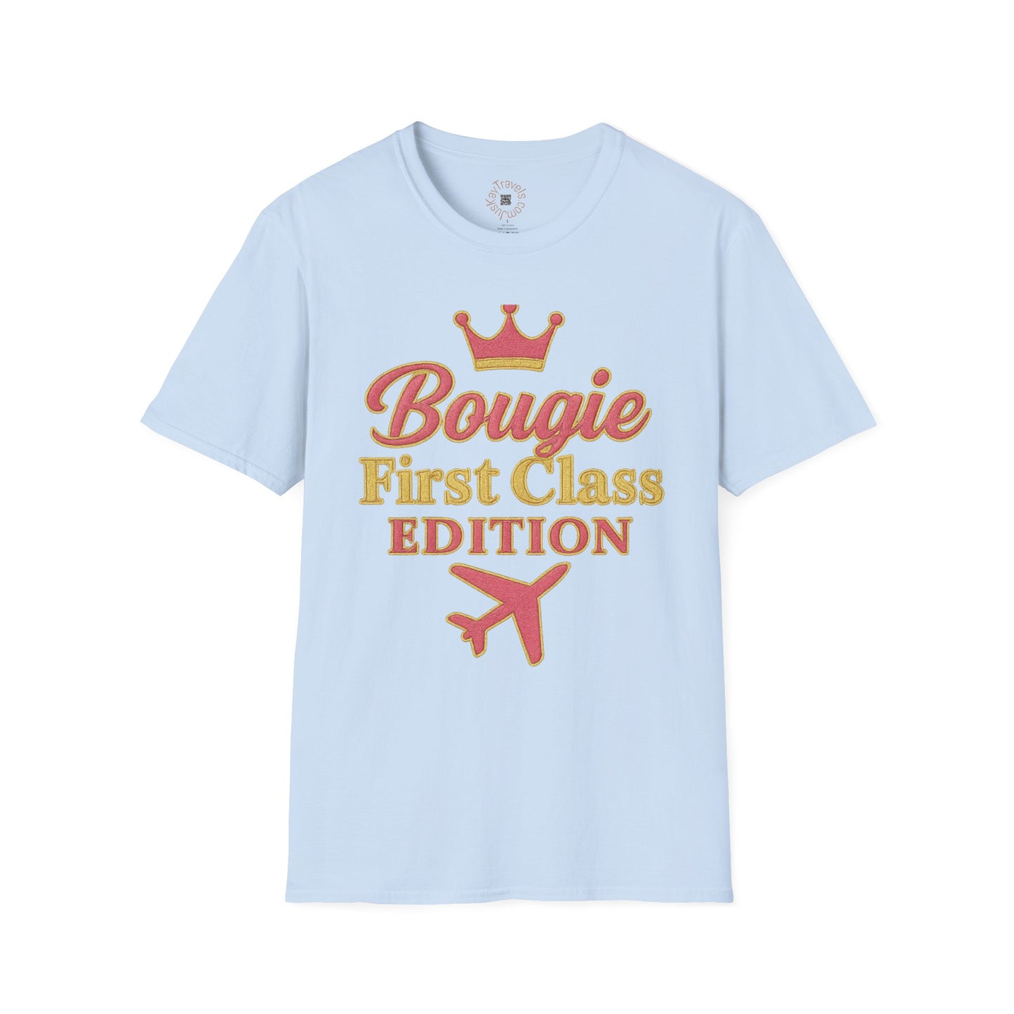 Bougie First-Class T-Shirt | Juskay Design, Travel Wear