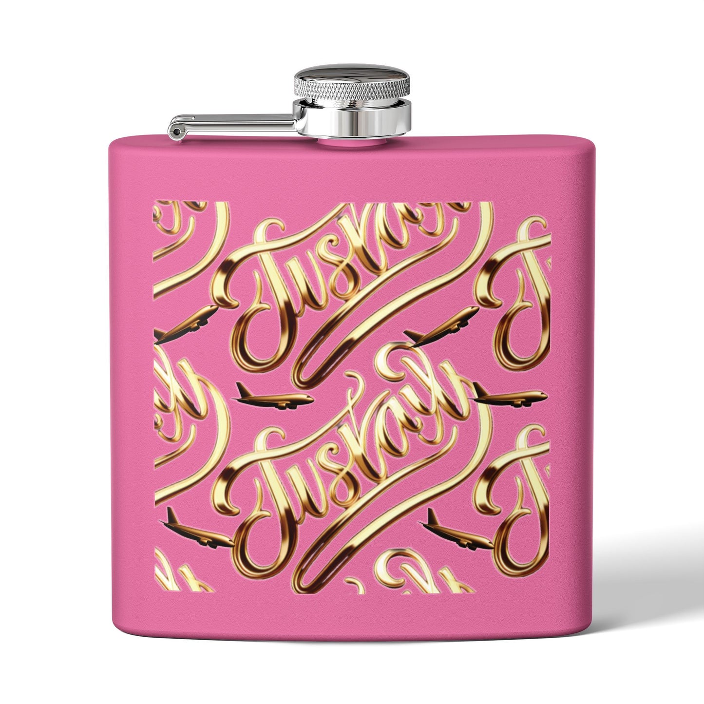 Stainless Steel Flask, 6oz - JusKay Design