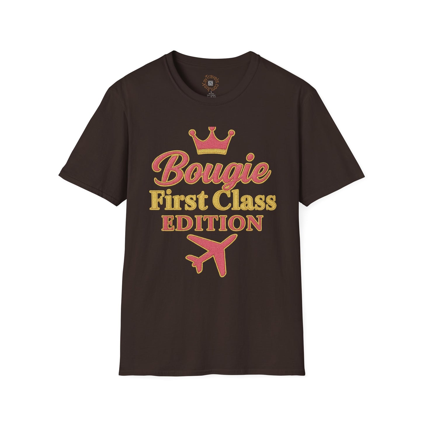 Bougie First-Class T-Shirt | Juskay Design, Travel Wear