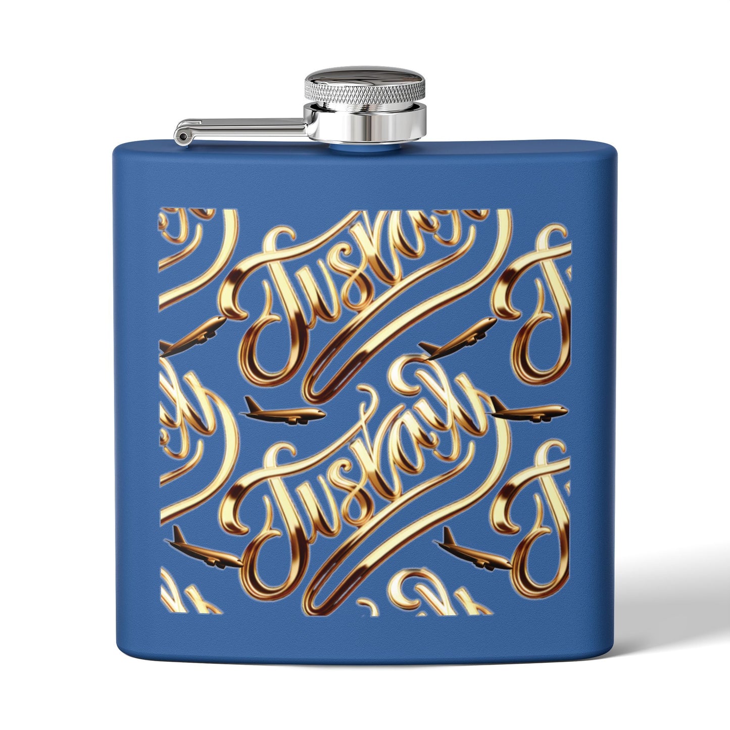 Stainless Steel Flask, 6oz - JusKay Design