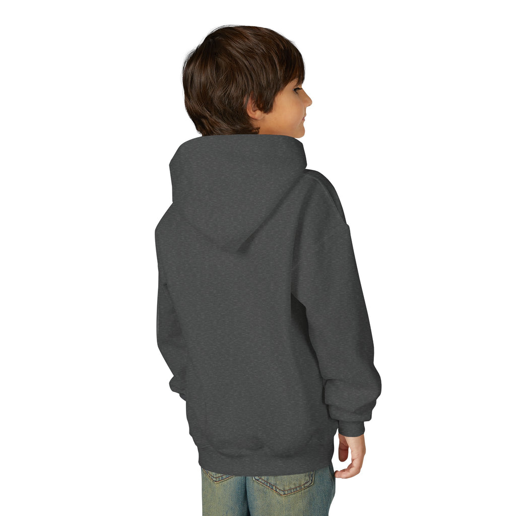 Youth Hooded Sweatshirt with Juskay Design