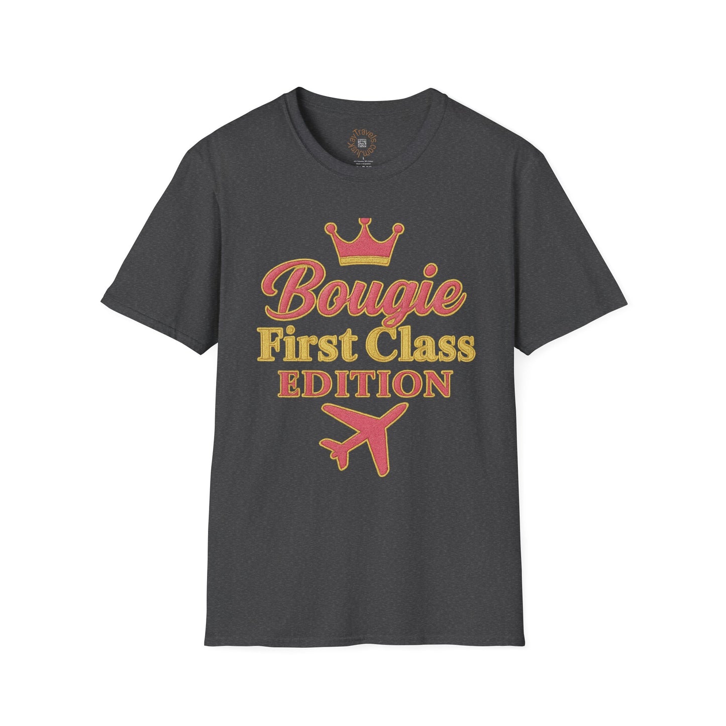 Bougie First-Class T-Shirt | Juskay Design, Travel Wear