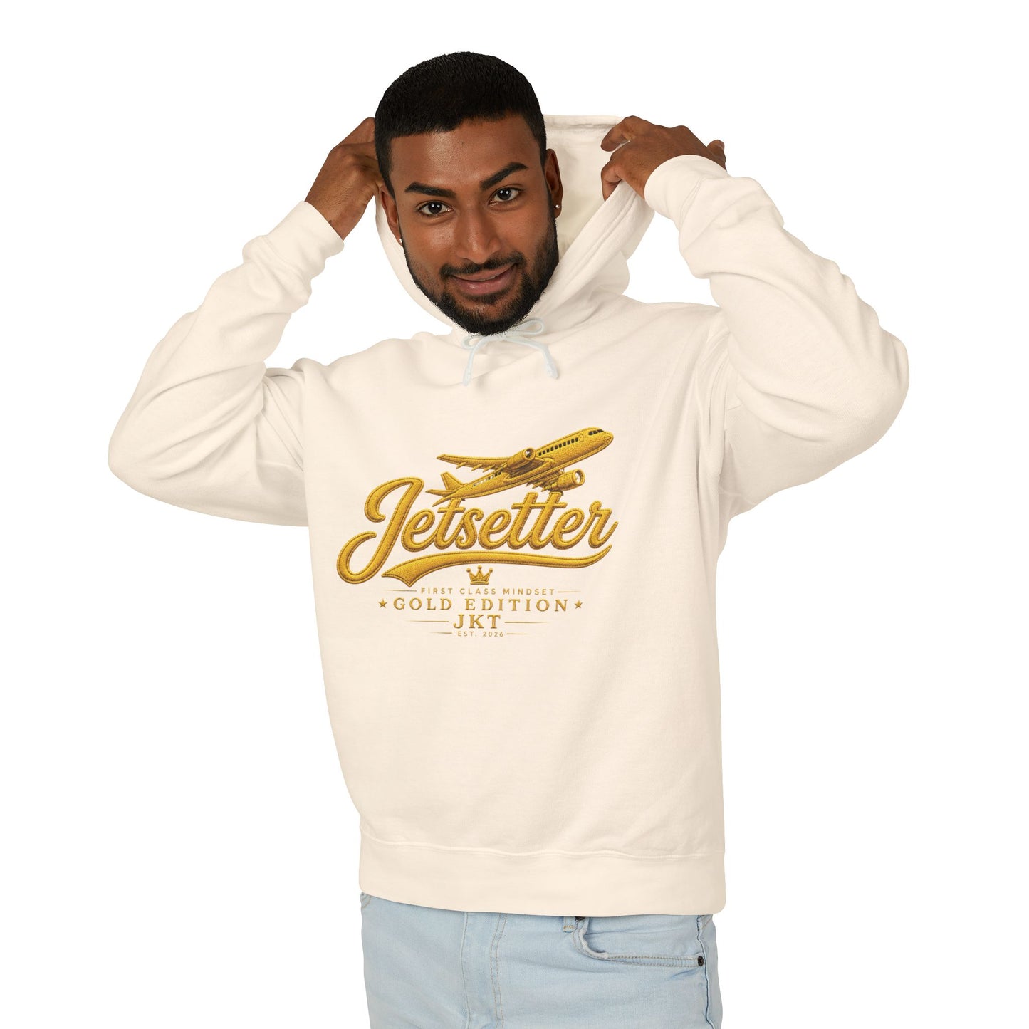 Jetsetter Hoodie | Gold Edition Travel Pullover