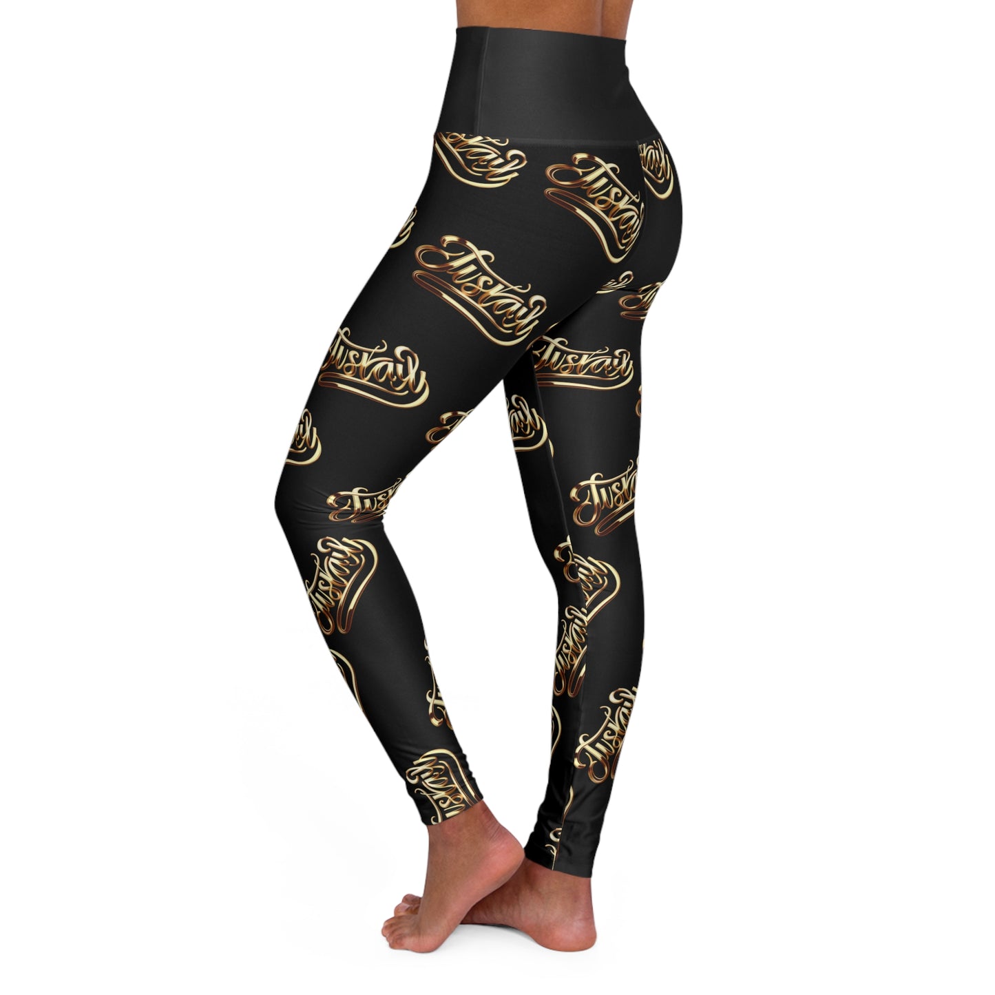 Stylish High Waisted Yoga Leggings | JusKay Design