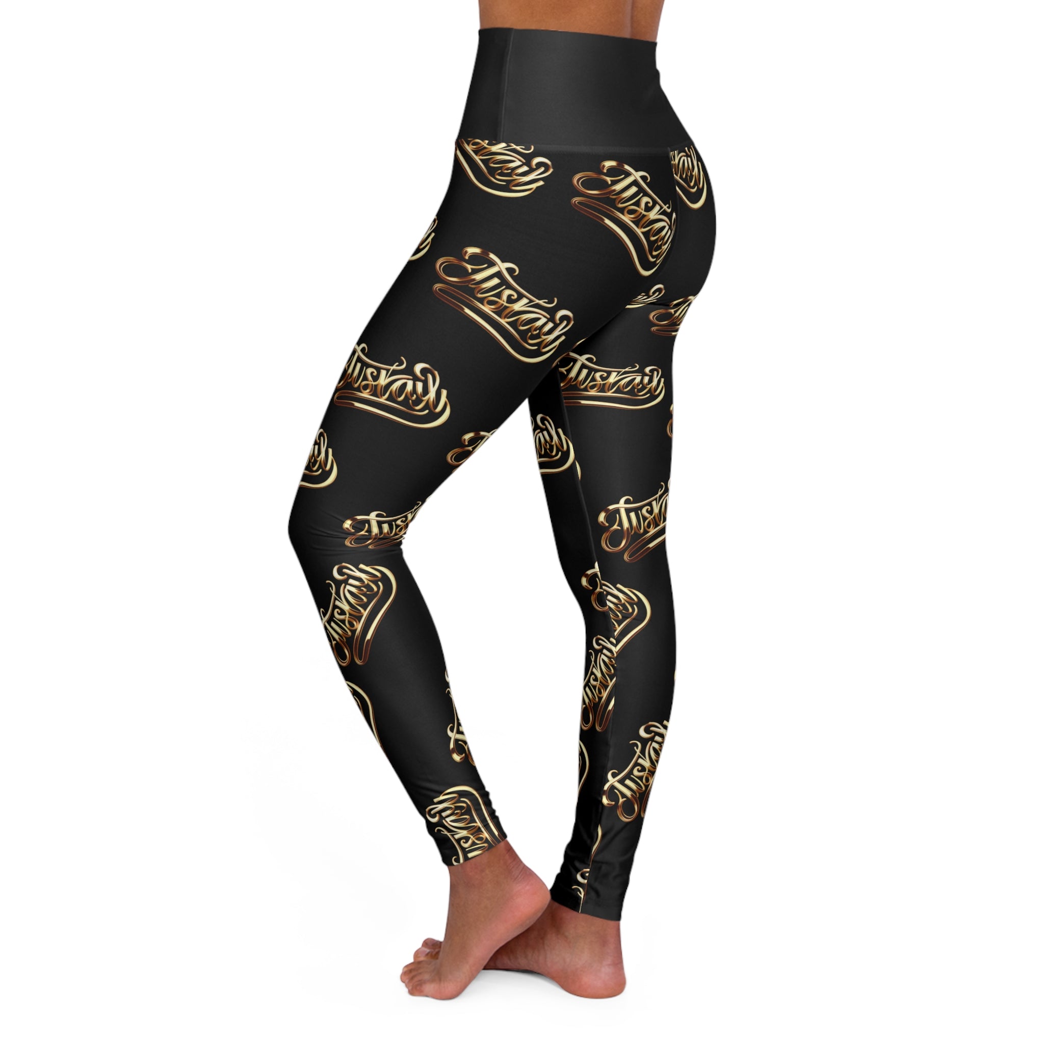 Stylish High Waisted Yoga Leggings - JusKay Design